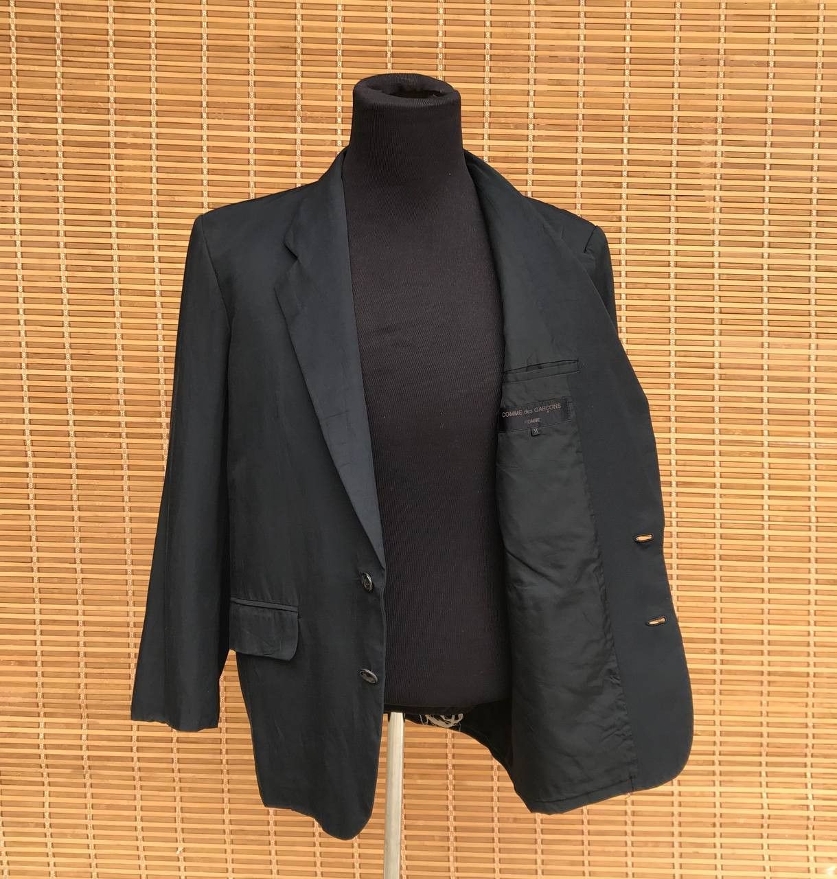 Comme des Garcons Vintage CDG rayon cotton jacket minimalist Size US M / EU 48-50 / 2 - 1 Thumbnail