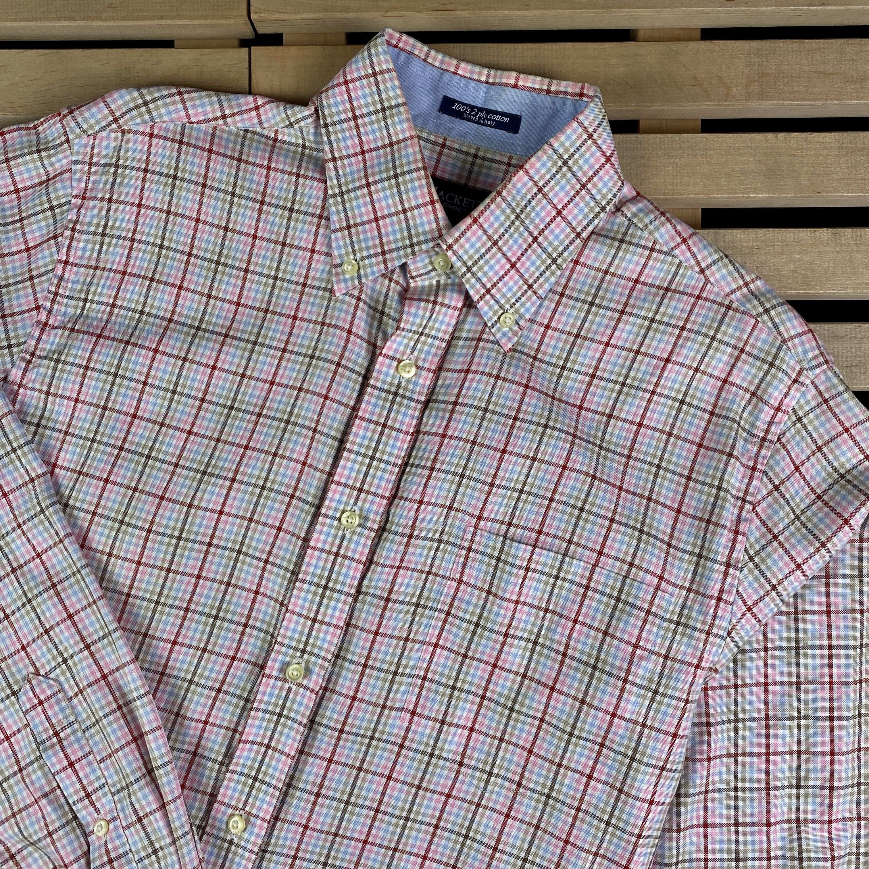Hackett Mens Shirt Long Sleeve Hackett Size XL Size US XL / EU 56 / 4 - 2 Thumbnail