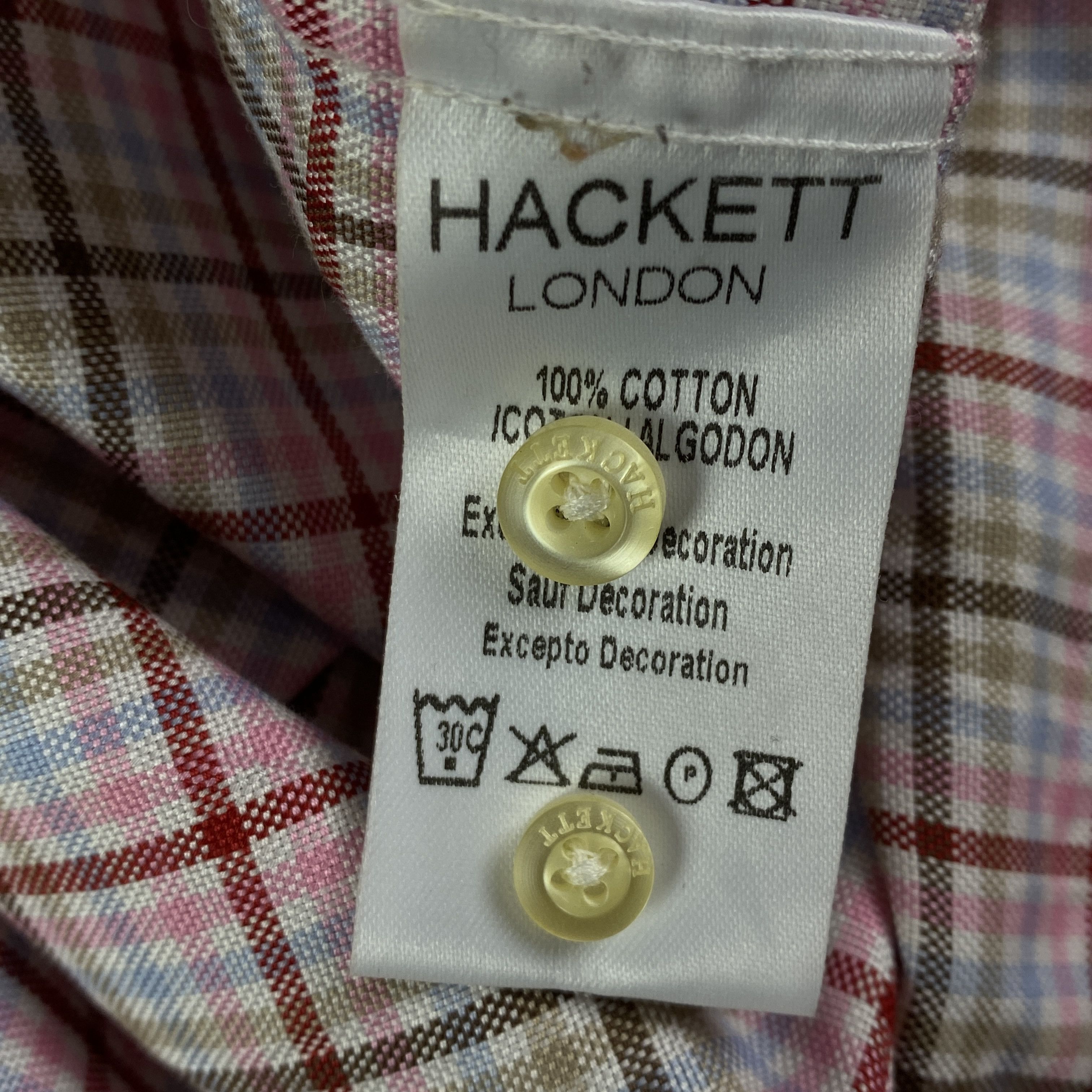 Hackett Mens Shirt Long Sleeve Hackett Size XL Size US XL / EU 56 / 4 - 6 Thumbnail