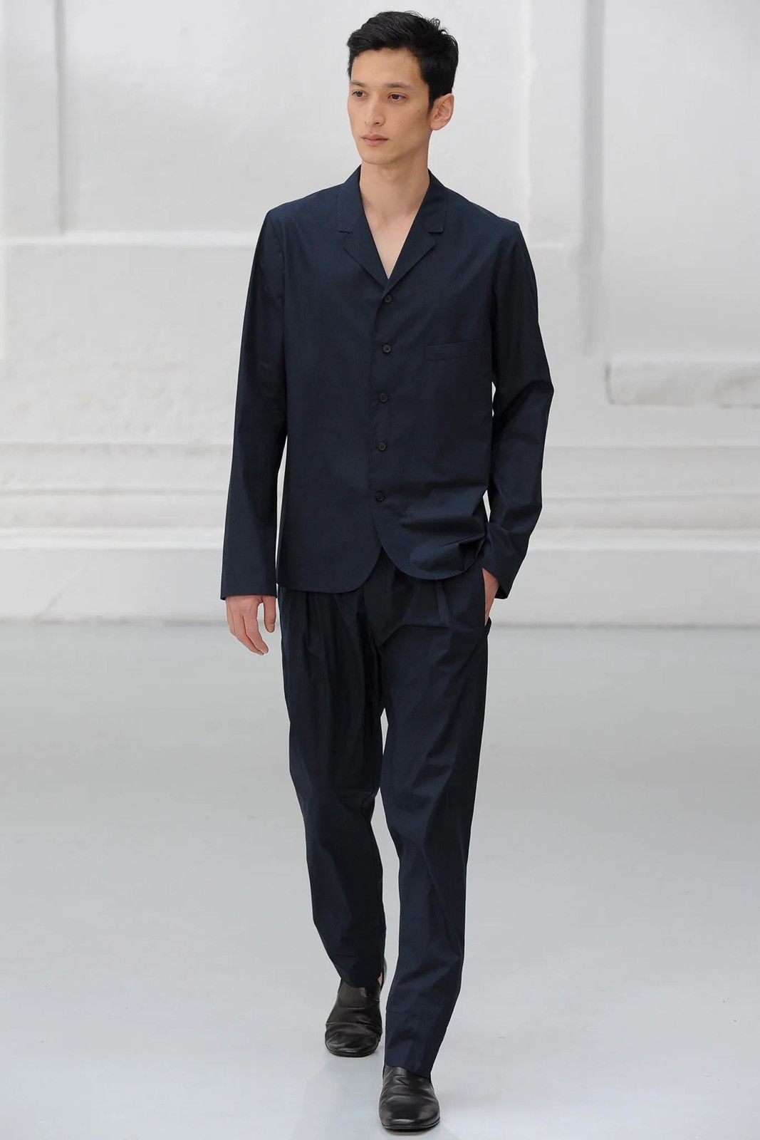 Lemaire Black Leather Lemaire Loafers | Grailed