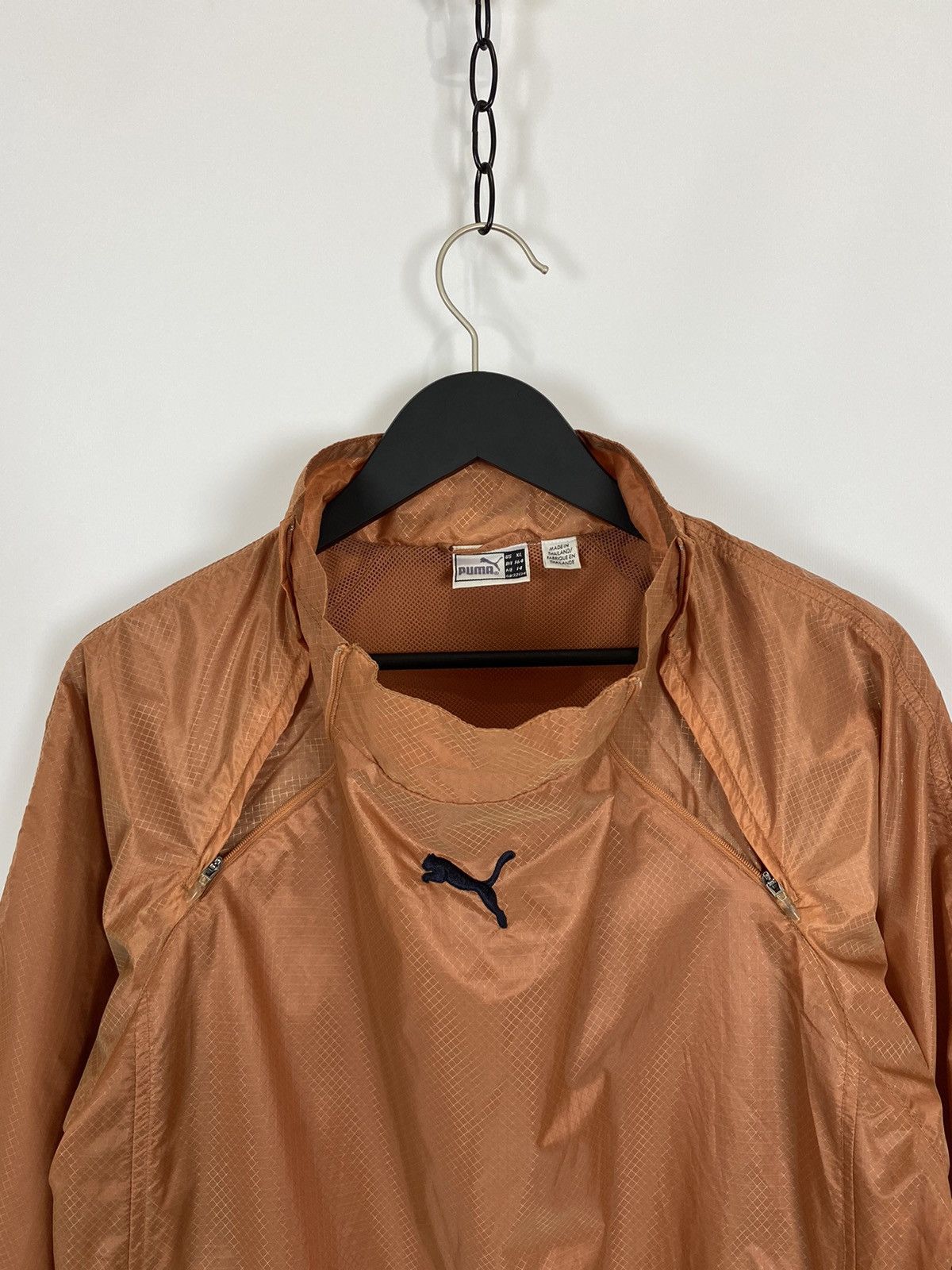 Puma 2000’s Vintage Puma Tech Neck Dual Zip Pullover Anorak Size US S / EU 44-46 / 1 - 3 Thumbnail