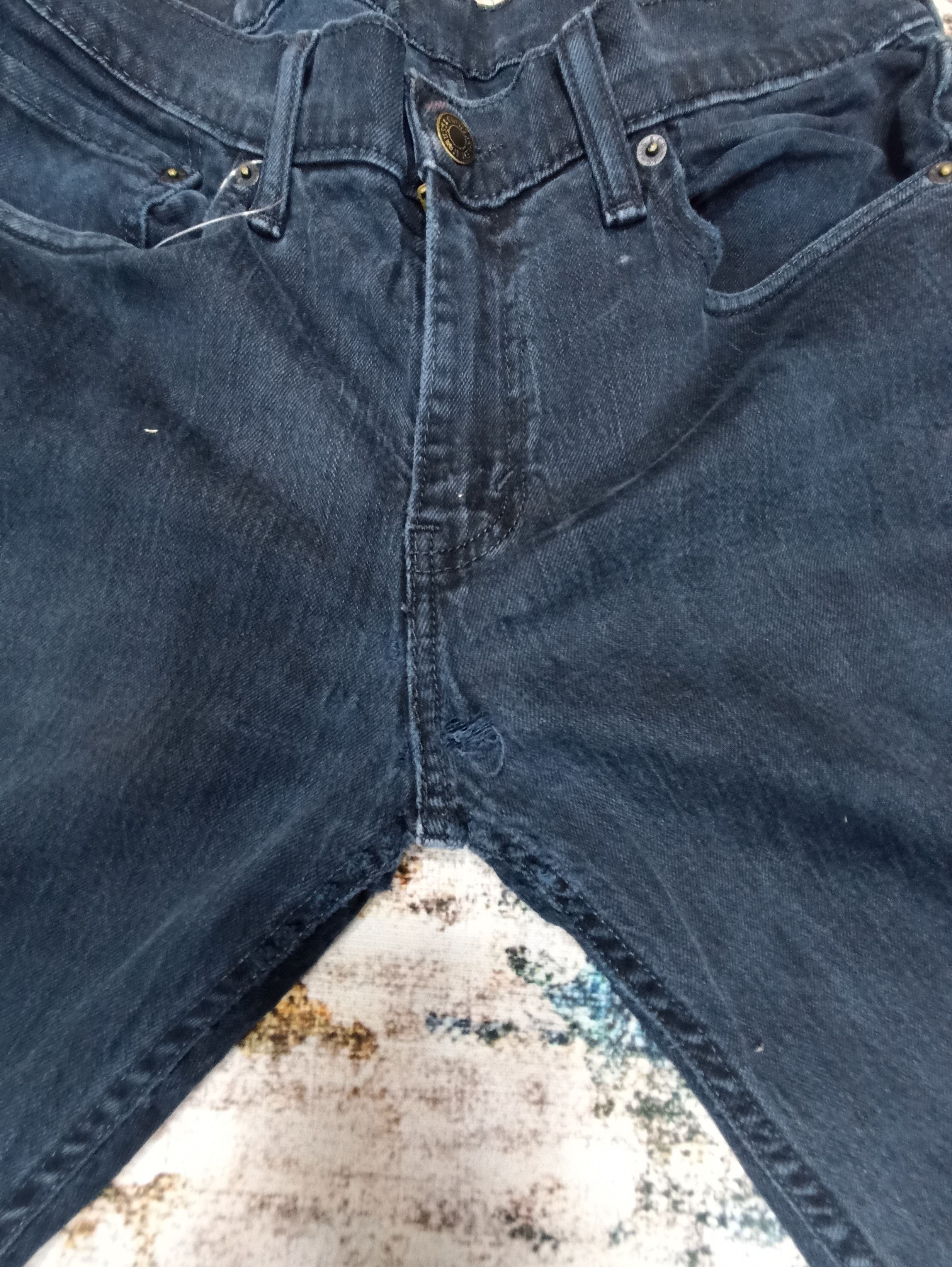Jean × Levi's × Vintage VINTAGE LEVI'S 510 DISTRESSED BLACK JEANS- J049 Size US 32 / EU 48 - 8 Thumbnail