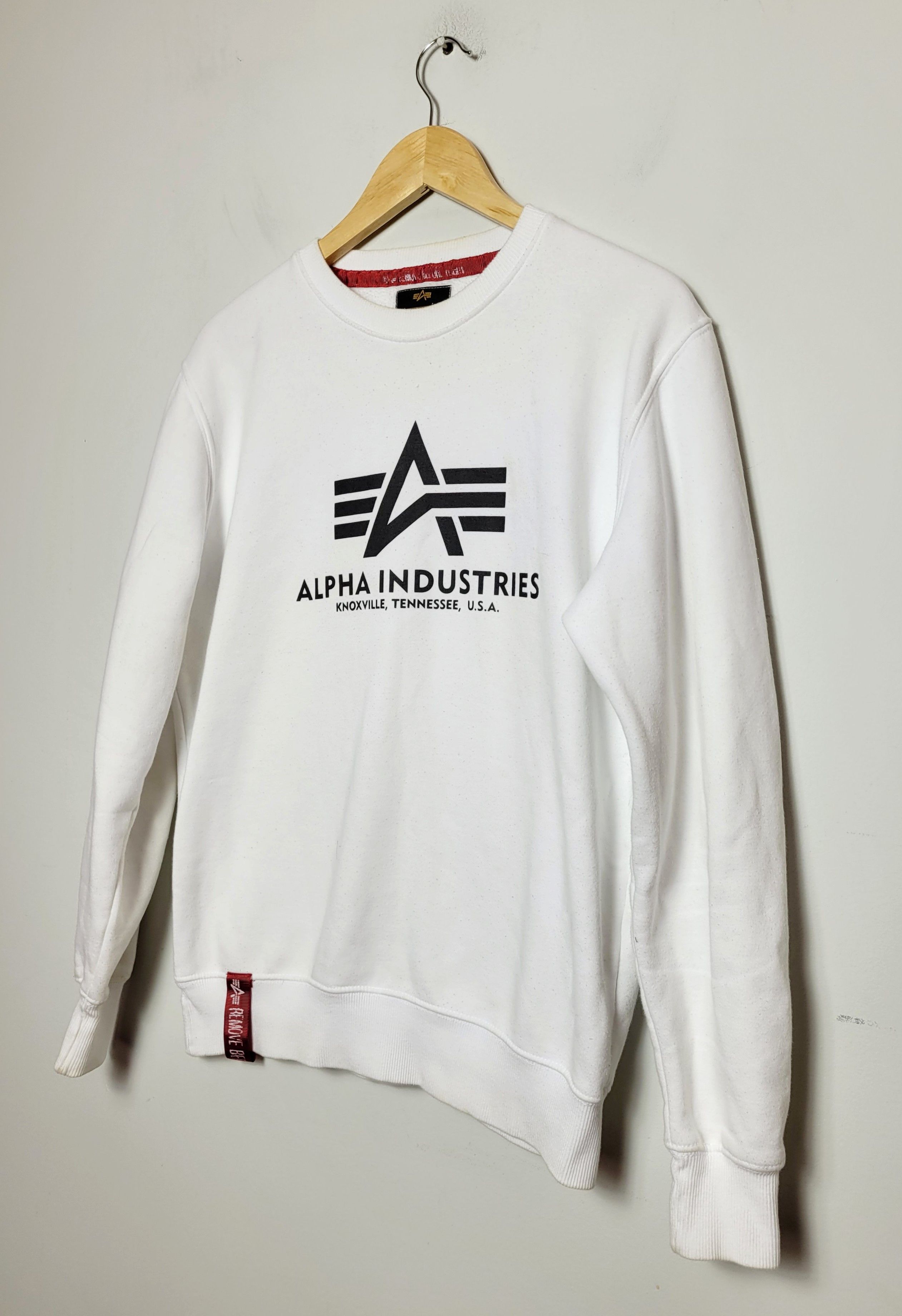 Alpha Industries Alpha Industries big logo sweatshirt Size US S / EU 44-46 / 1 - 2 Thumbnail