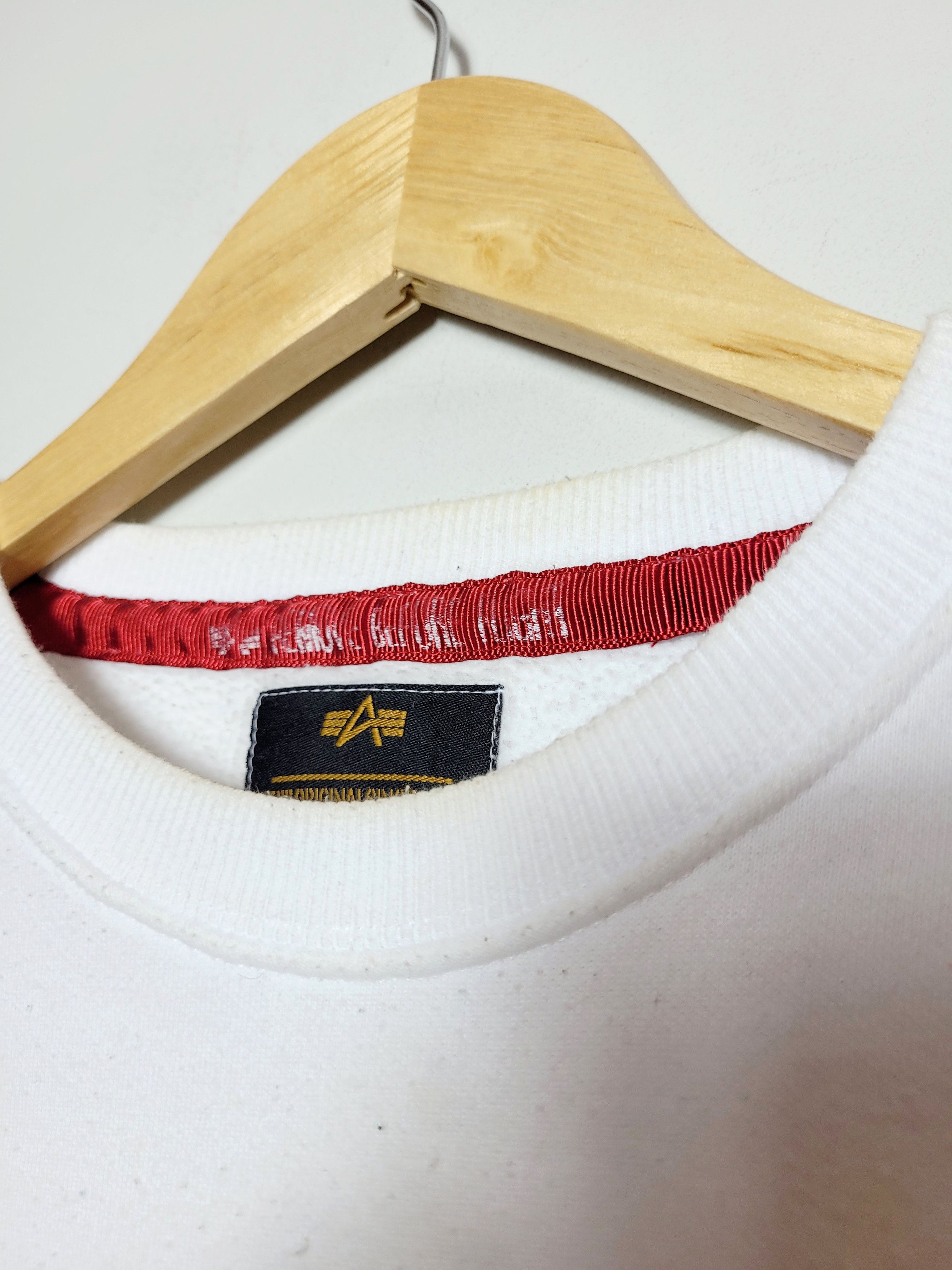 Alpha Industries Alpha Industries big logo sweatshirt Size US S / EU 44-46 / 1 - 5 Thumbnail