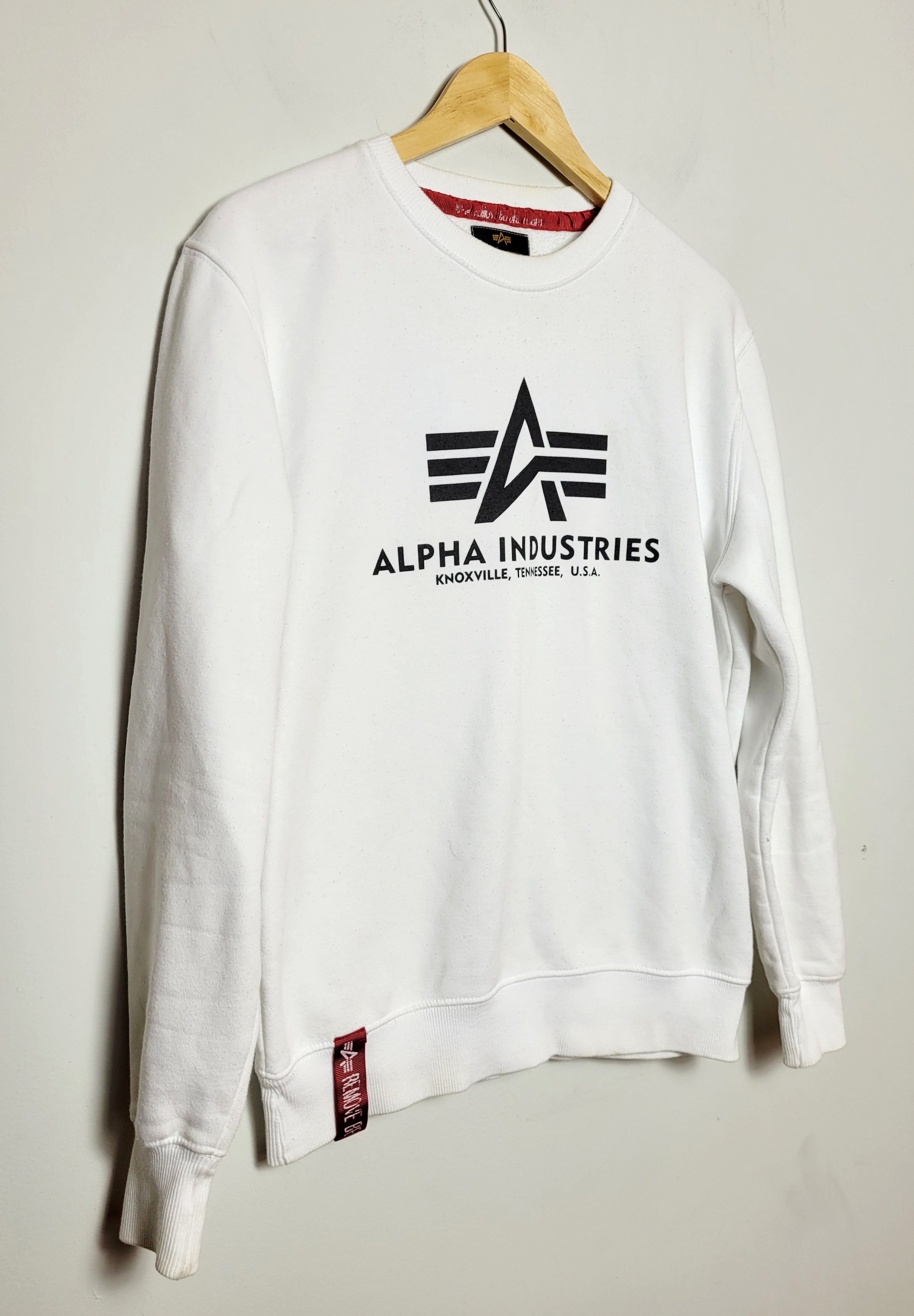 Alpha Industries Alpha Industries big logo sweatshirt Size US S / EU 44-46 / 1 - 3 Thumbnail