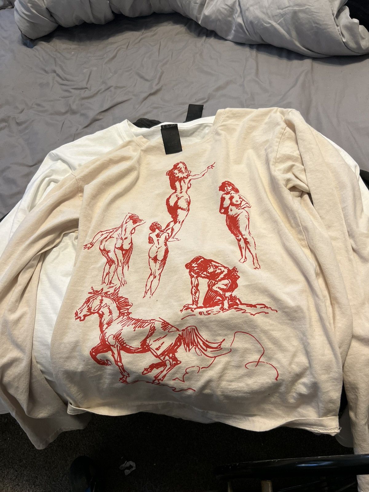 Designer × Vintage “Horse power plus naked ladies” long sleeve Size US M / EU 48-50 / 2 - 1 Preview