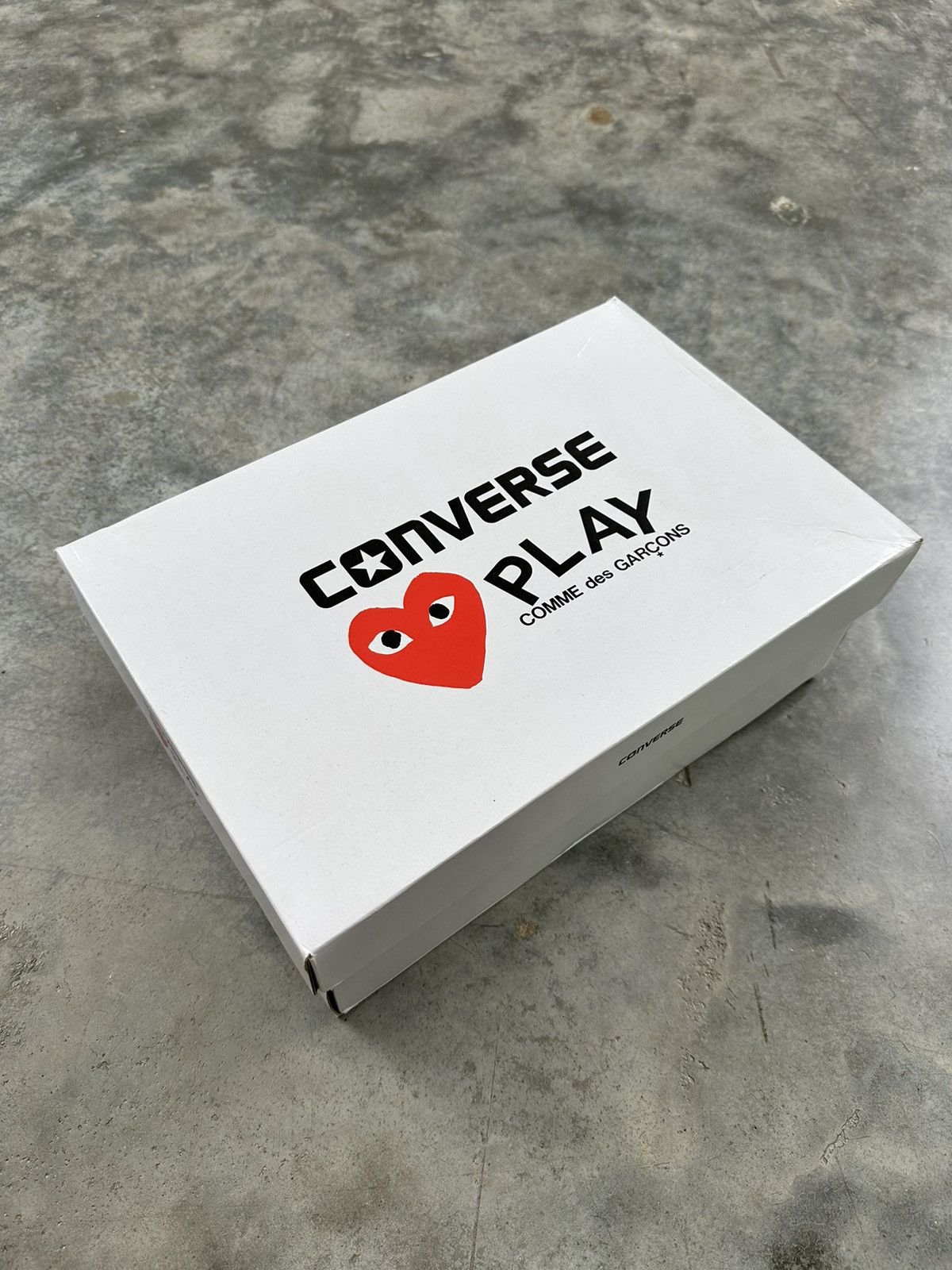Comme des Garcons PLAY × Converse COMME DES GARCONS PLAY CONVERSE HIGH BLACK SZ. 8 Heart Size US 8 / EU 41 - 9 Thumbnail