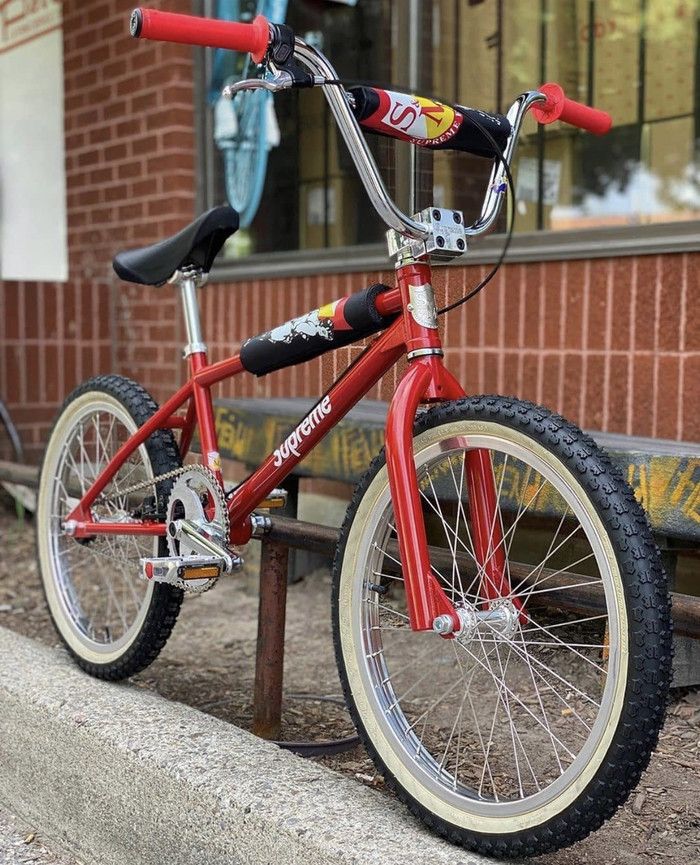 Supreme Supreme S M 1995 BMX Dirtbike Red Grailed