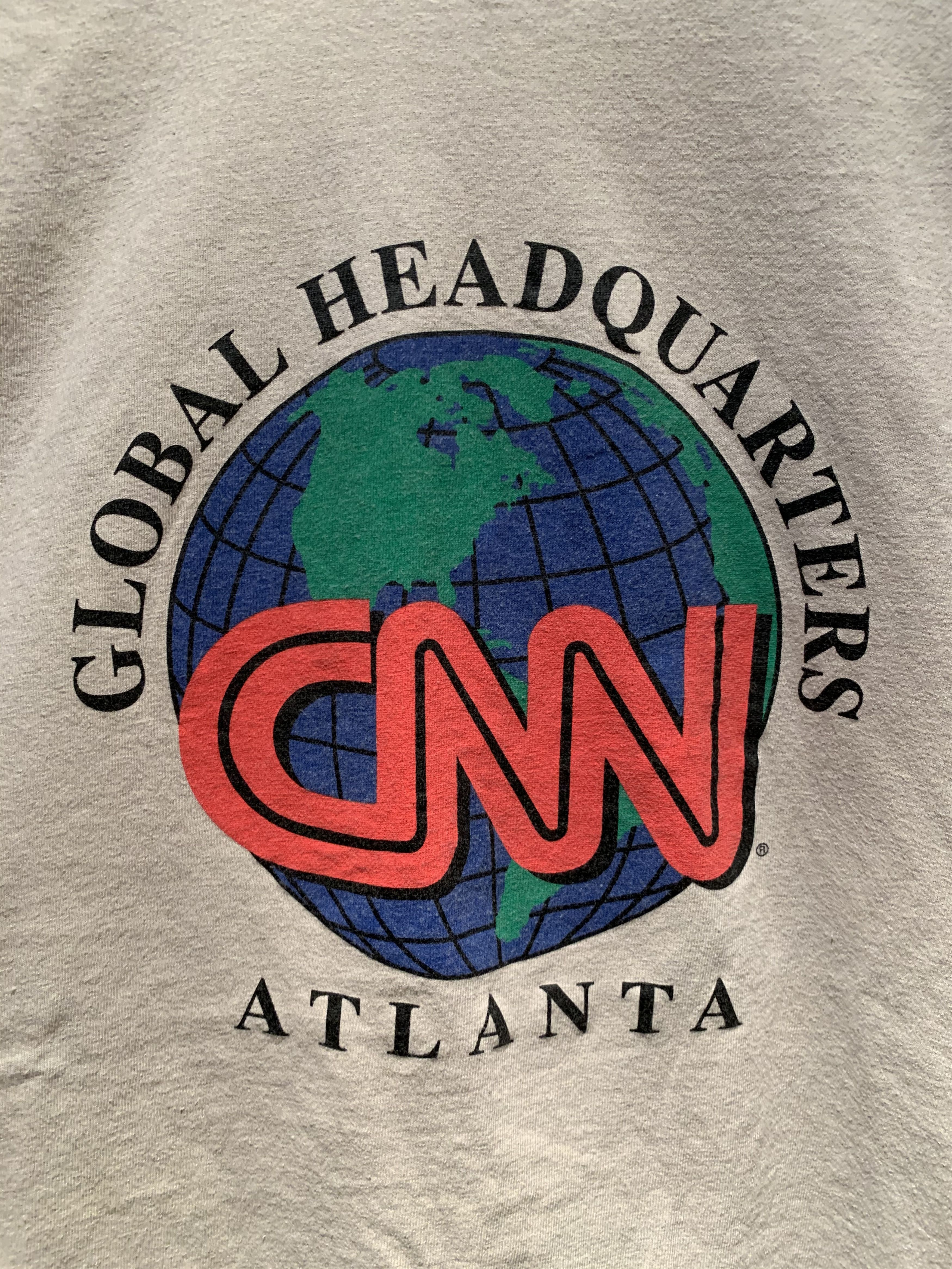 Anvil RARE* Vintage CNN Atlanta Global Headquarters USA Made Shirt Size US L / EU 52-54 / 3 - 2 Thumbnail