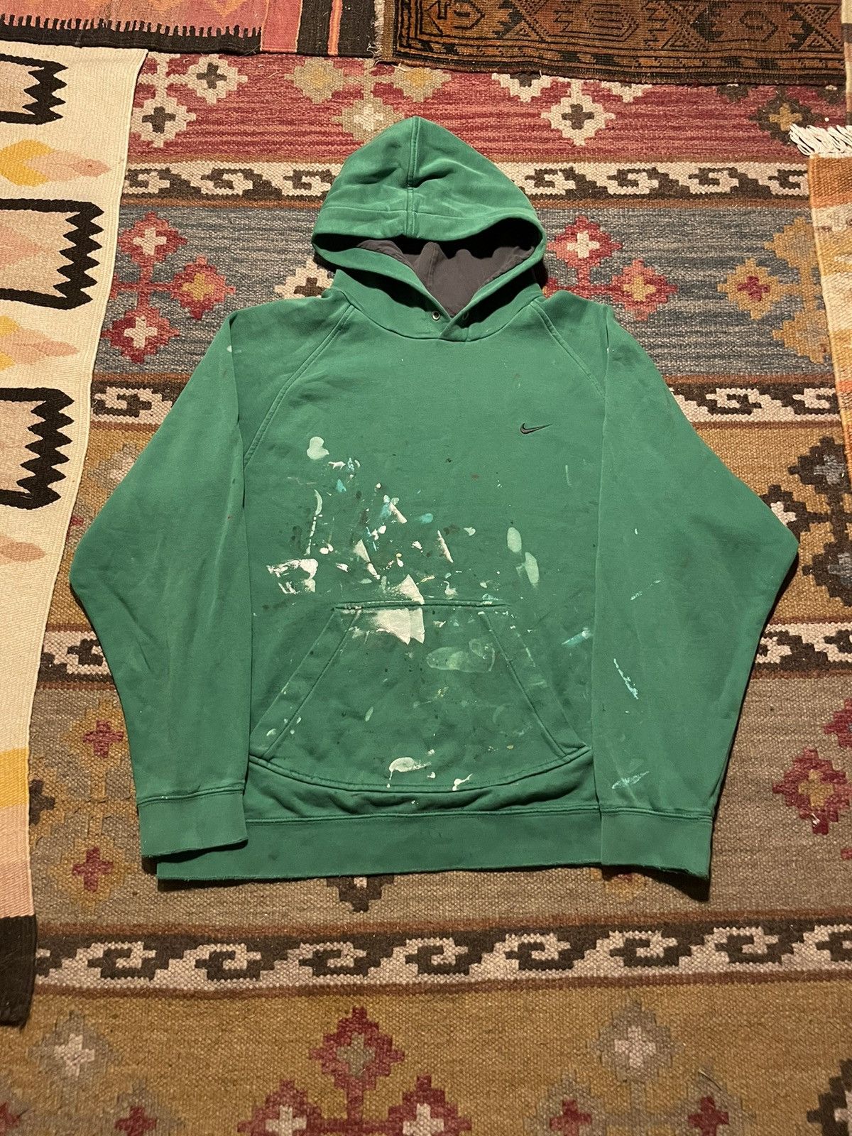 Nike Paint Splatter Hoodie Grailed