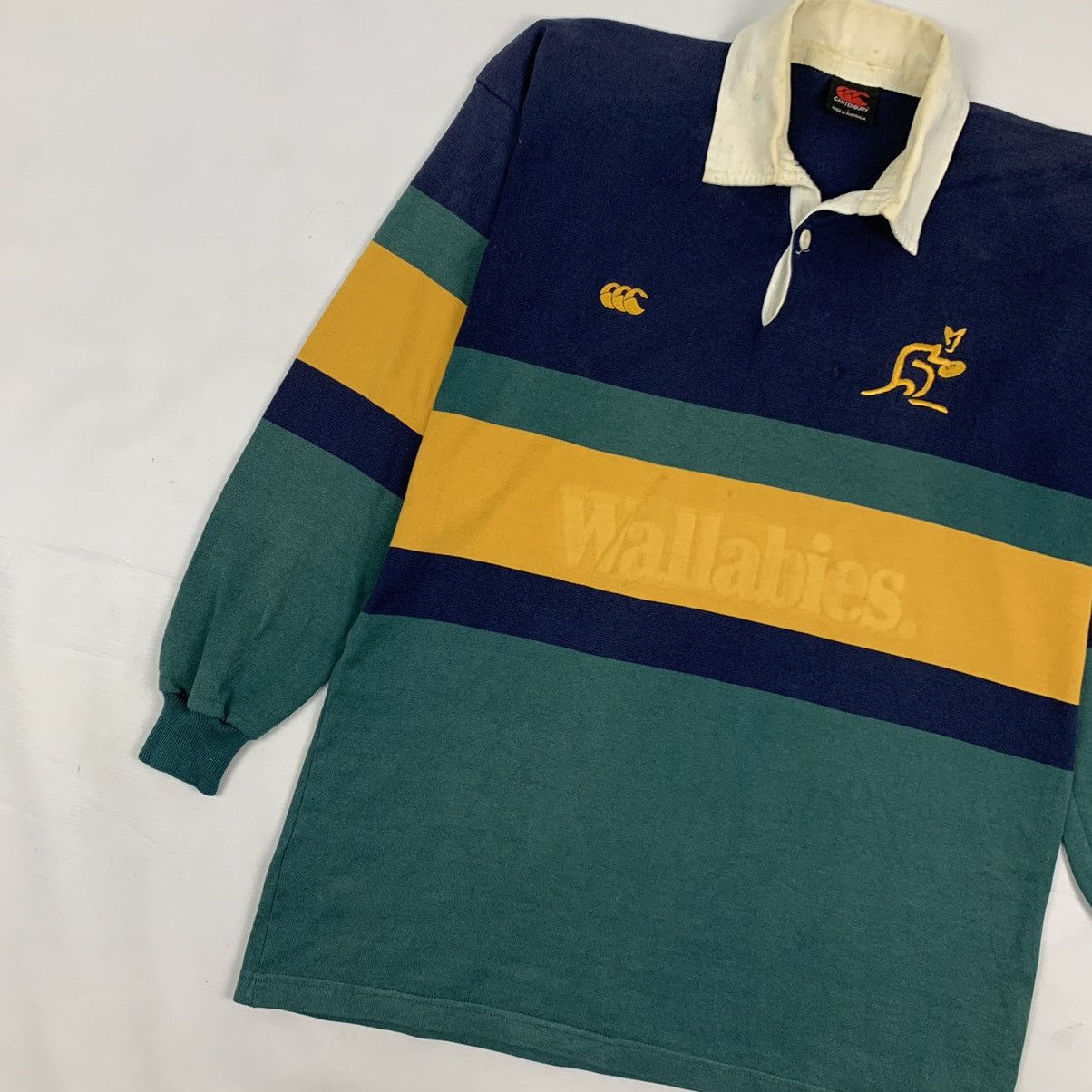 Canterbury of New Zealand Vintage Canterbury Of New Zealand Wallabies Ruby Shirt Size US L / EU 52-54 / 3 - 2 Thumbnail