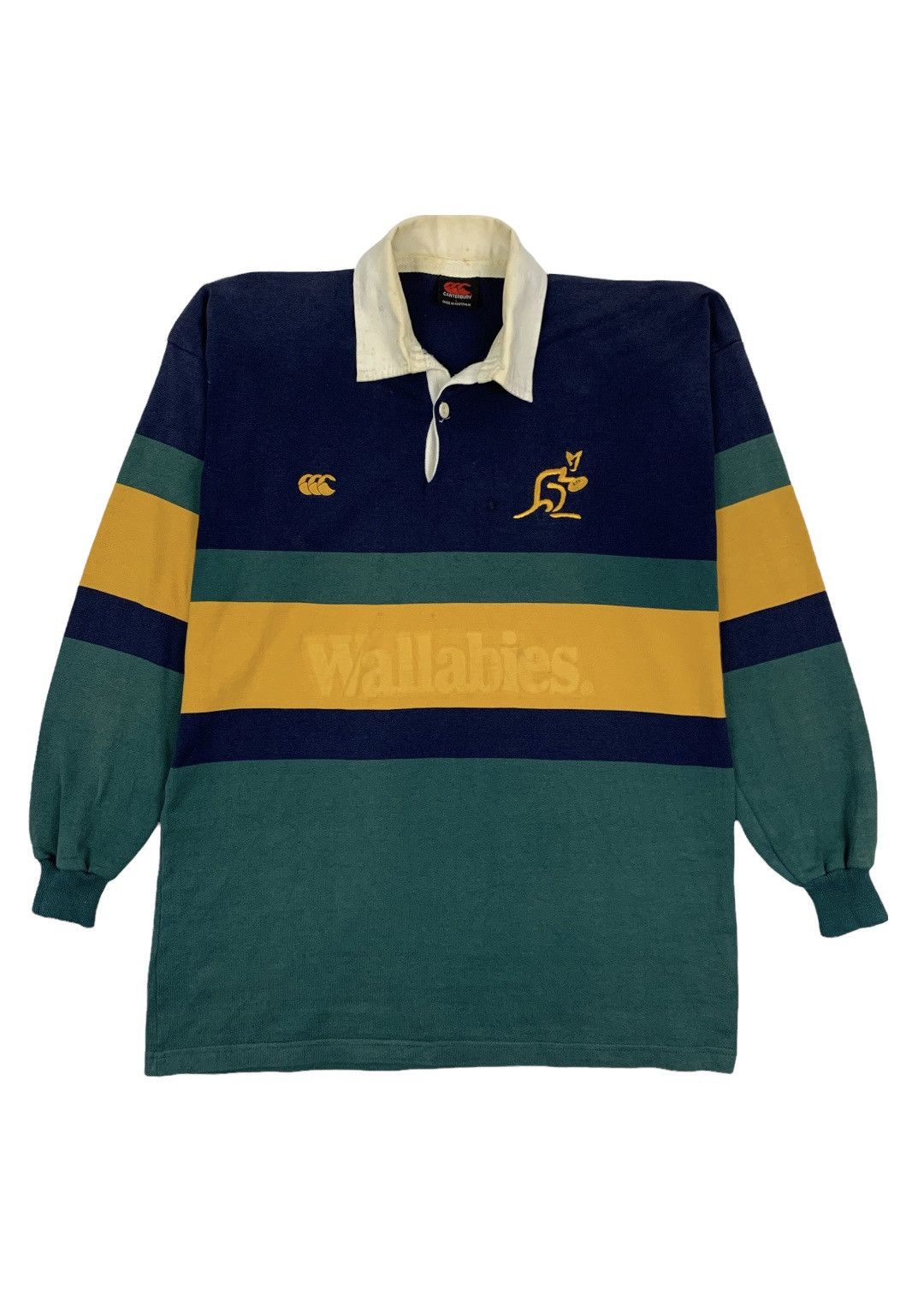 Canterbury of New Zealand Vintage Canterbury Of New Zealand Wallabies Ruby Shirt Size US L / EU 52-54 / 3 - 1 Thumbnail