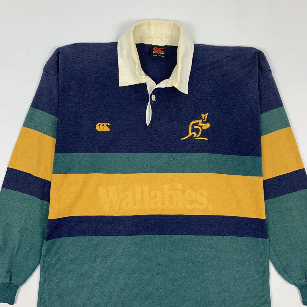 Canterbury of New Zealand Vintage Canterbury Of New Zealand Wallabies Ruby Shirt Size US L / EU 52-54 / 3 - 4 Thumbnail