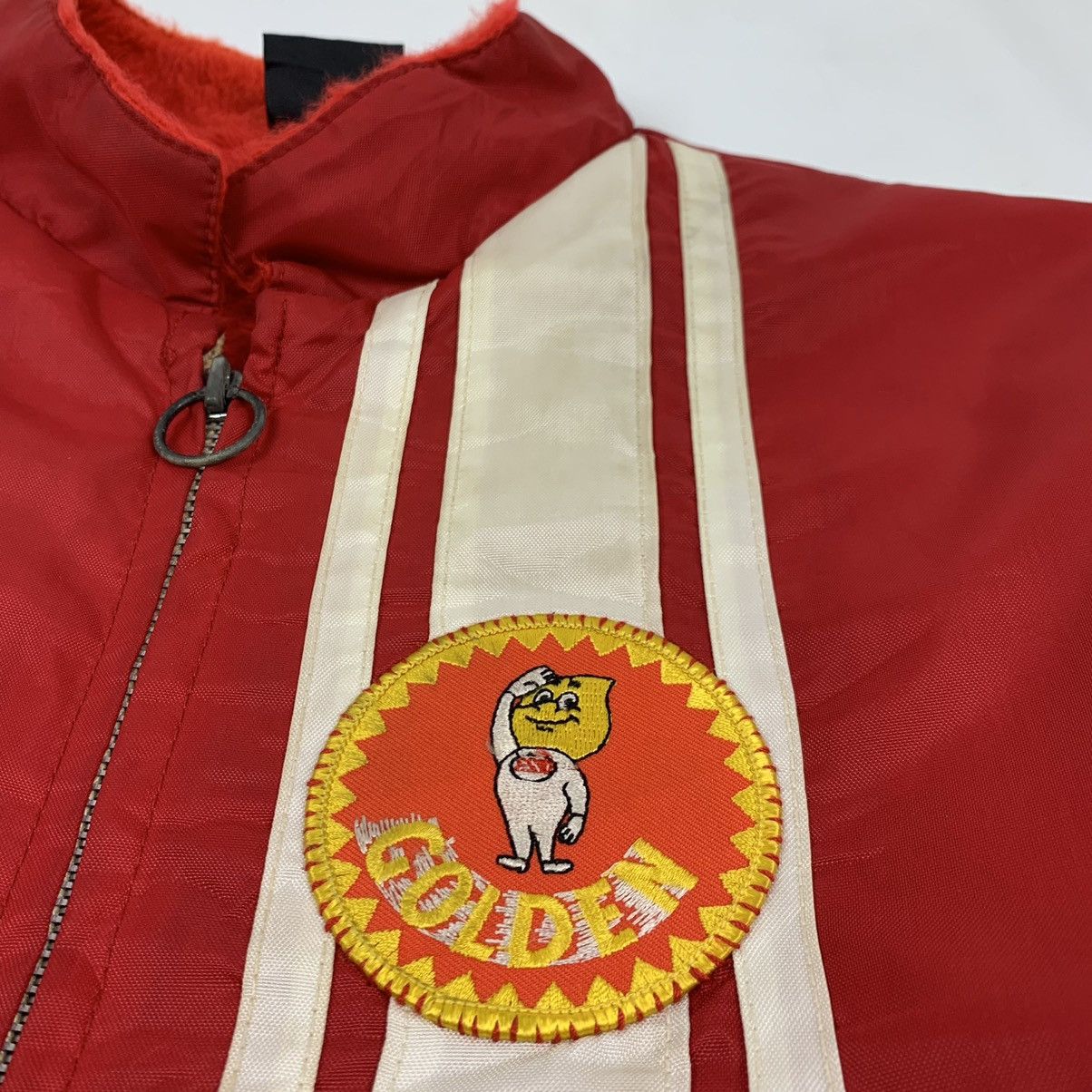 Japanese Brand × Vintage Vintage 80s Esso Oil Brand Zipper Fleece Jacket Size US M / EU 48-50 / 2 - 6 Thumbnail