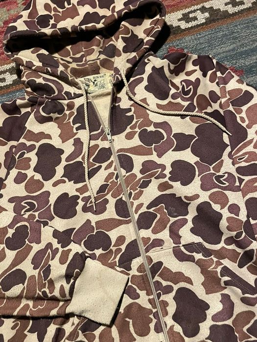 Vintage Duck Camo Hoodie