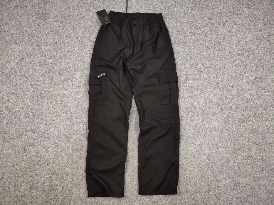 Japanese Brand Vintage 90's Cargo Pants Travis Scott Japan Black Hype Size US 32 / EU 48 - 5 Thumbnail