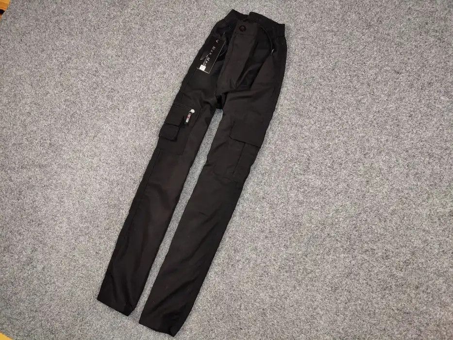 Japanese Brand Vintage 90's Cargo Pants Travis Scott Japan Black Hype Size US 32 / EU 48 - 2 Thumbnail