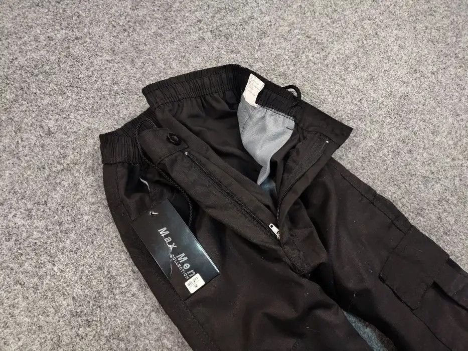 Japanese Brand Vintage 90's Cargo Pants Travis Scott Japan Black Hype Size US 32 / EU 48 - 8 Thumbnail