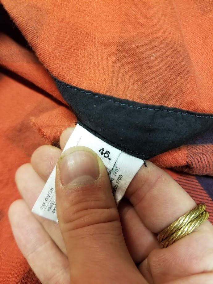 Archival Vintage Takahiromiyashita The Soloist. SS15 Red Check Poncho - View 6