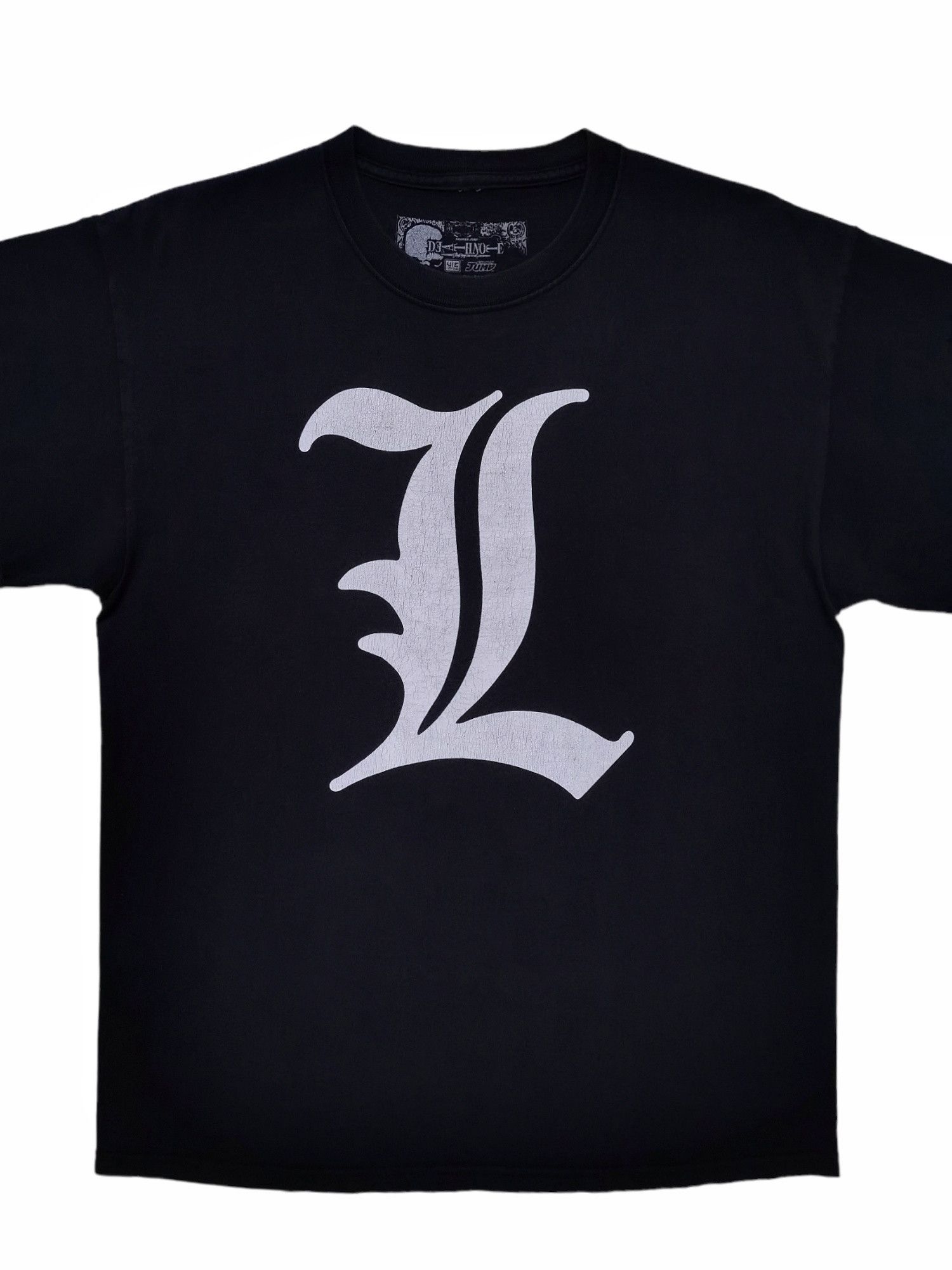 Anime Vintage Death Note L Movie Japanese Manga Anime T-shirt Size US L / EU 52-54 / 3 - 7 Thumbnail