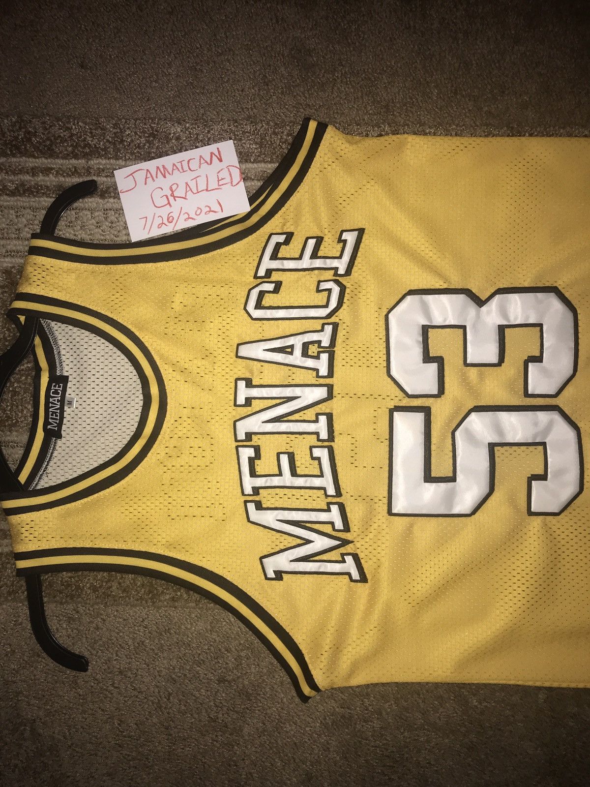 Menace MENACE Playboi jersey | Grailed