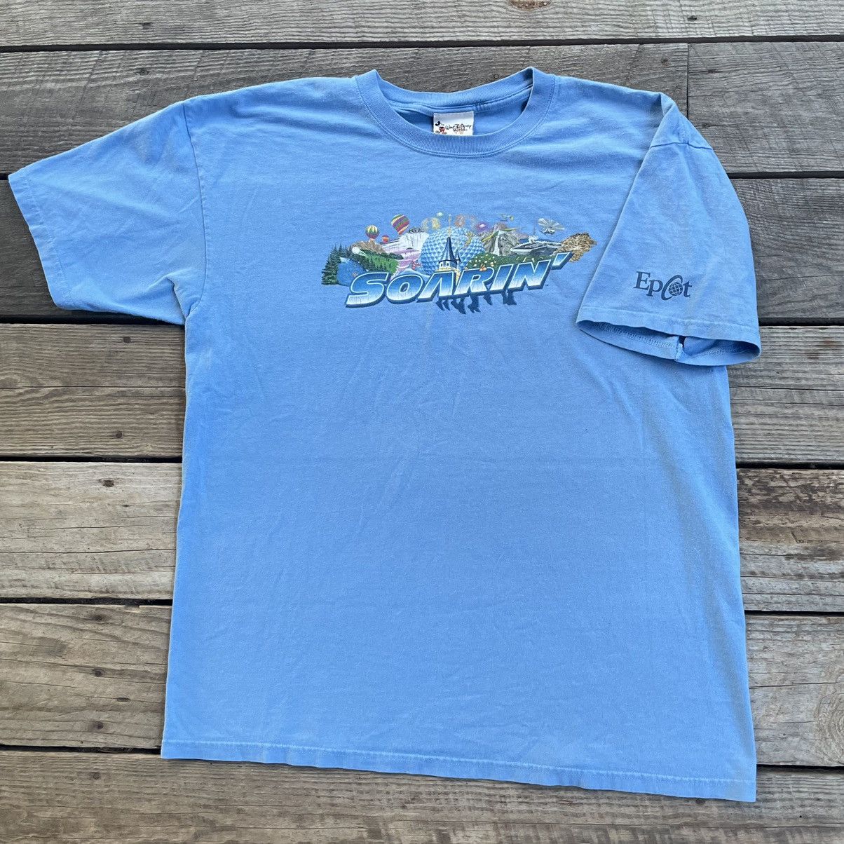 Vintage Vintage Y2K Walt Disney Epcot Soarin Ride T Shirt | Grailed