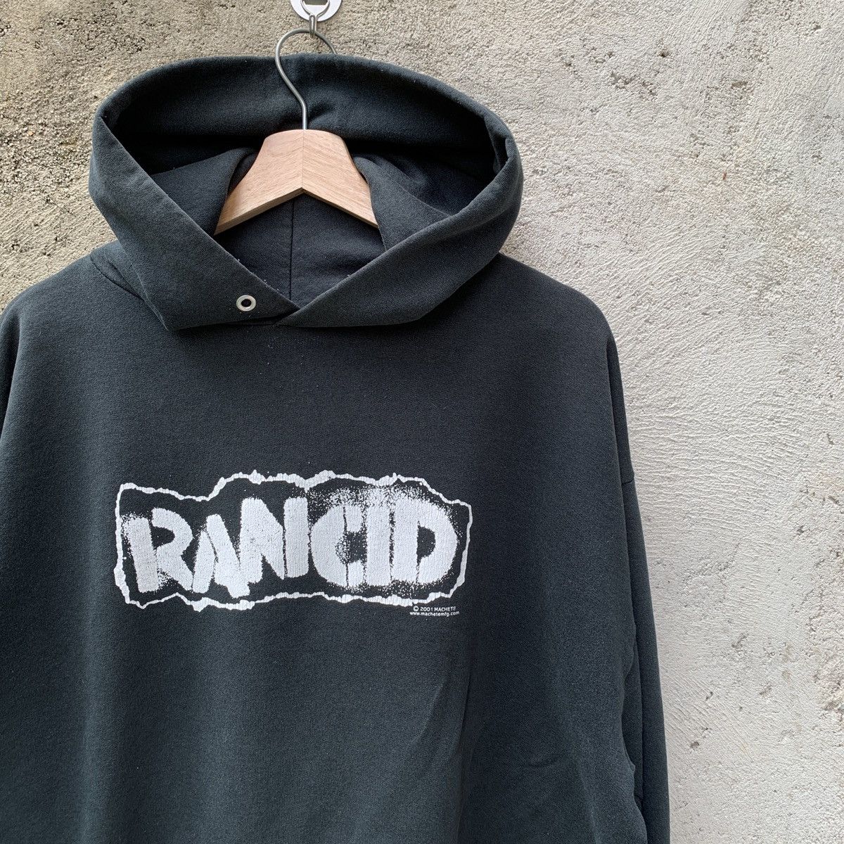 Band Tees × Vintage ‼️BINDING NOW‼️VTG RANCID PULLOVER HOODIE Size US XL / EU 56 / 4 - 1 Thumbnail