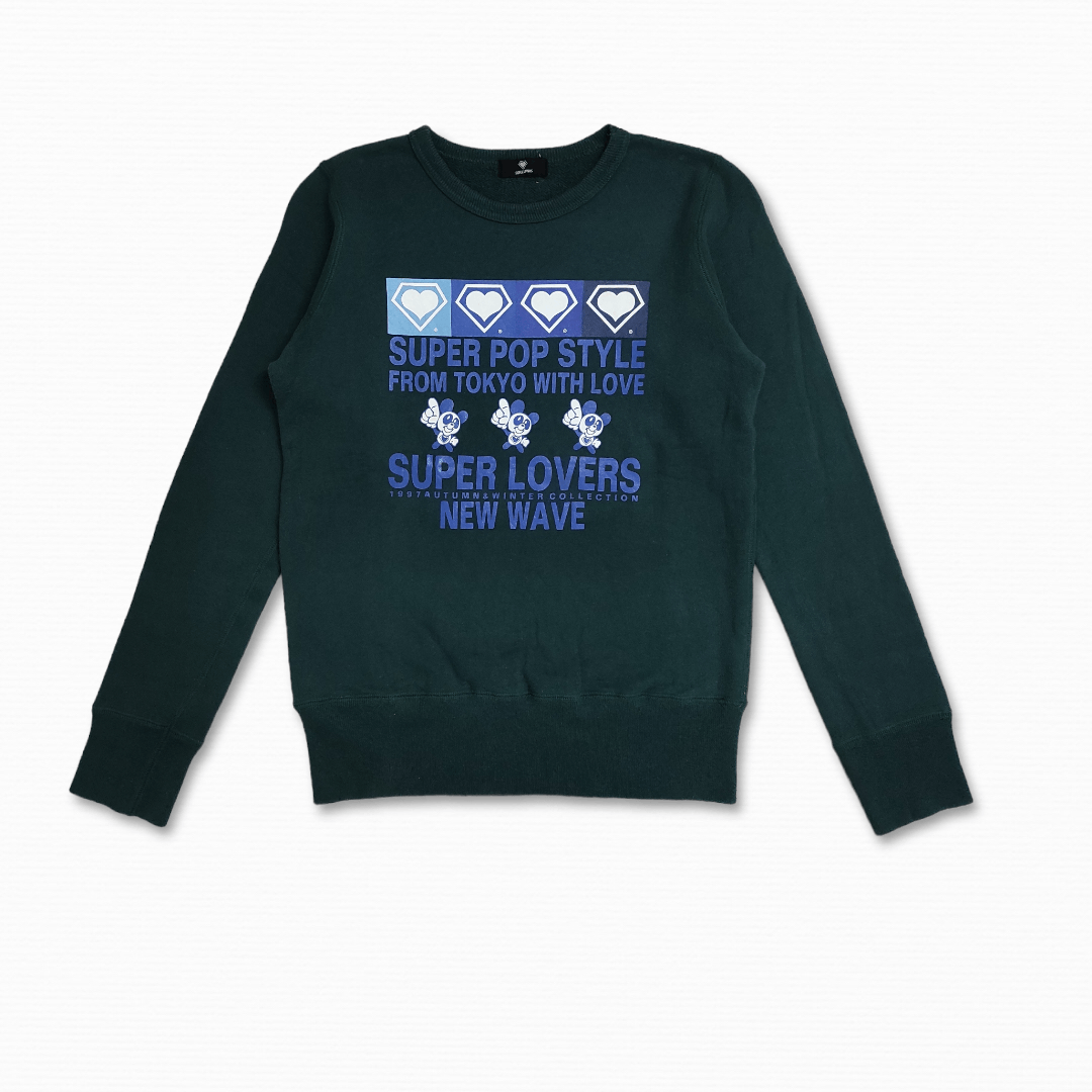 Japanese Brand AW1997 SUPER LOVERS NEW WAVE COLLECTION Size US M / EU 48-50 / 2 - 1 Thumbnail