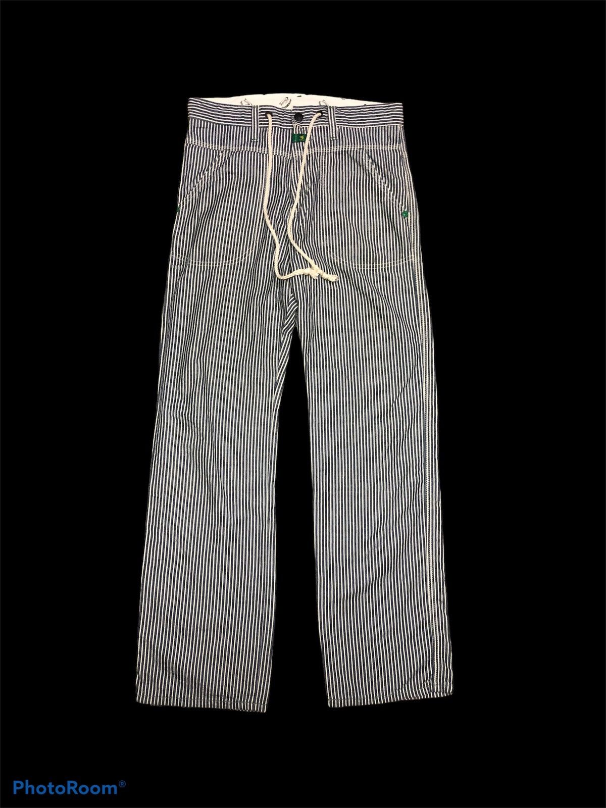 Edwin STRIPED⚡️⚡️EDWIN BAKERPANTS HICKORY STRIPE Size US 32 / EU 48 - 1 Thumbnail