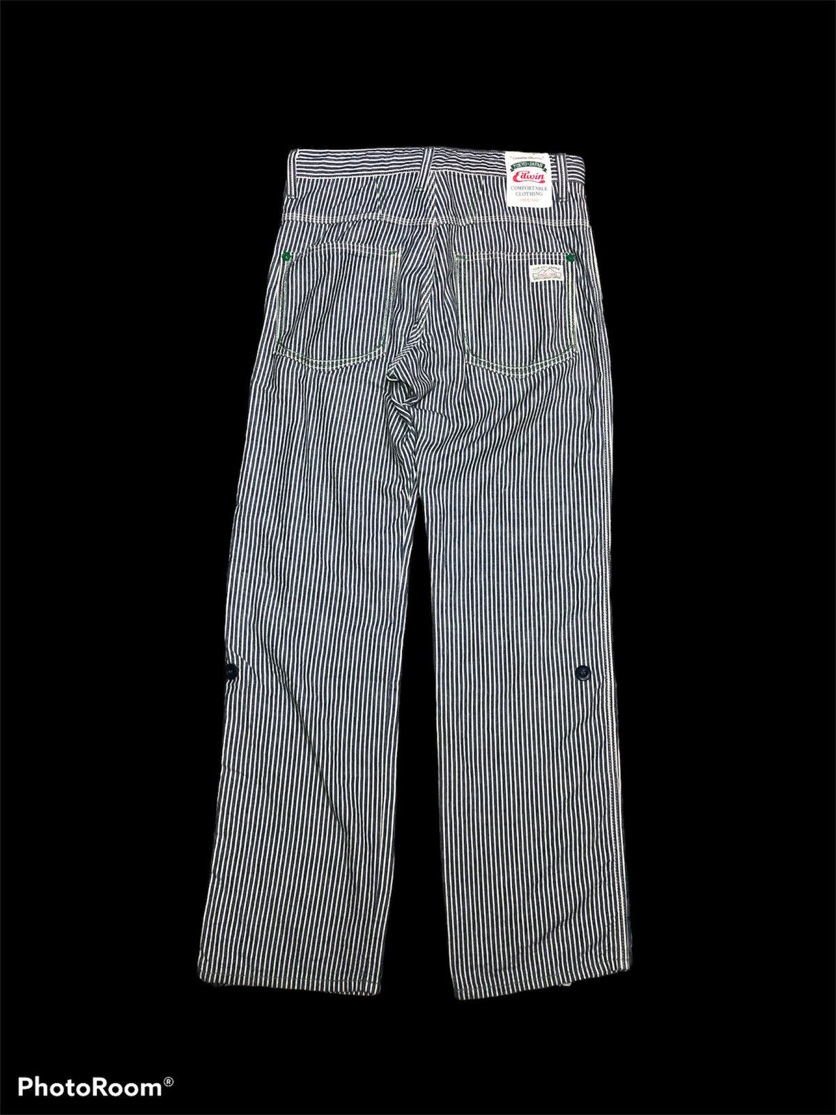 Edwin STRIPED⚡️⚡️EDWIN BAKERPANTS HICKORY STRIPE Size US 32 / EU 48 - 2 Thumbnail