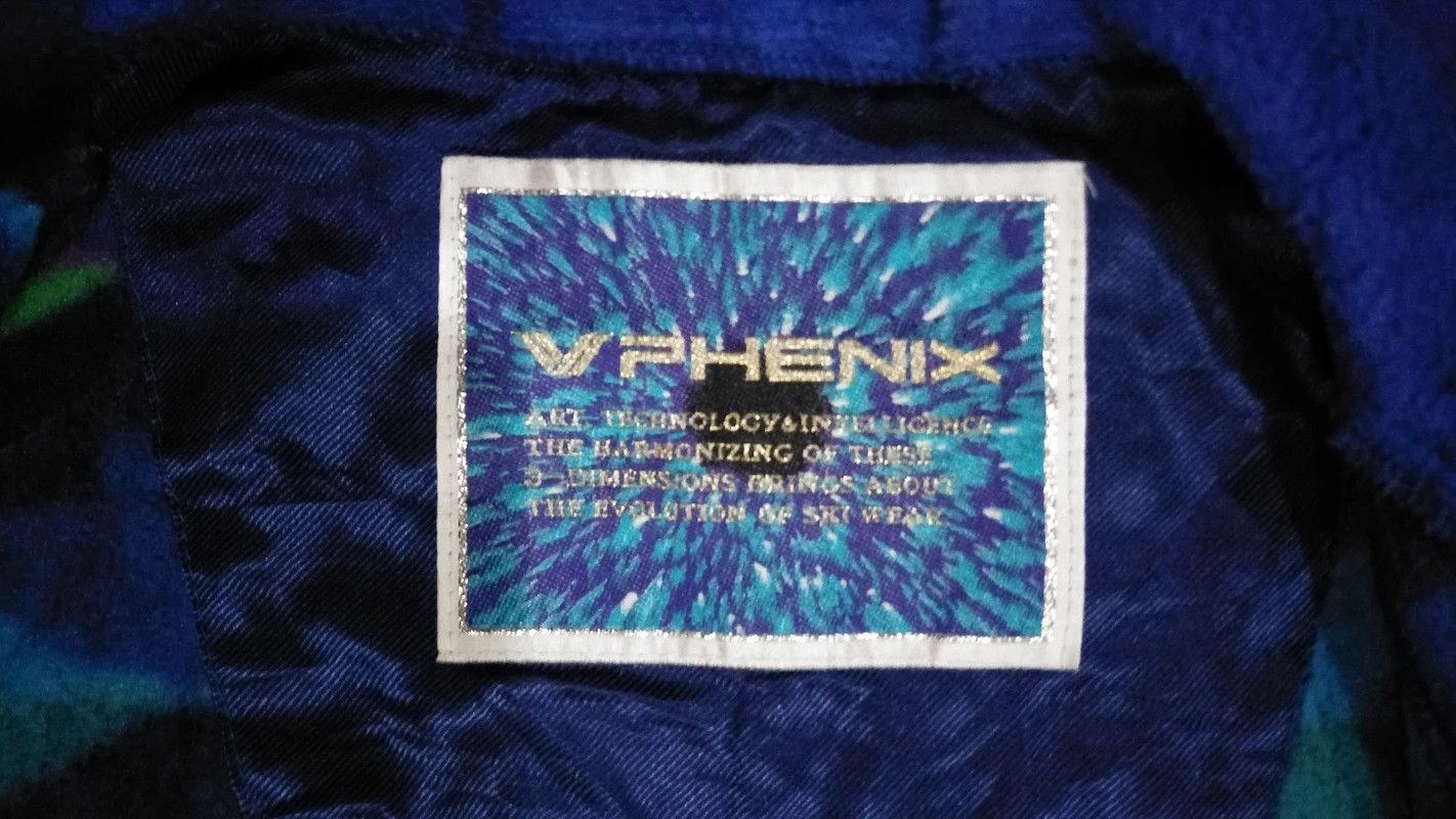 Japanese Brand PHENIX FLEECE MULTICOLOUR ZIPPER WITH HOODIE Size US M / EU 48-50 / 2 - 10 Thumbnail