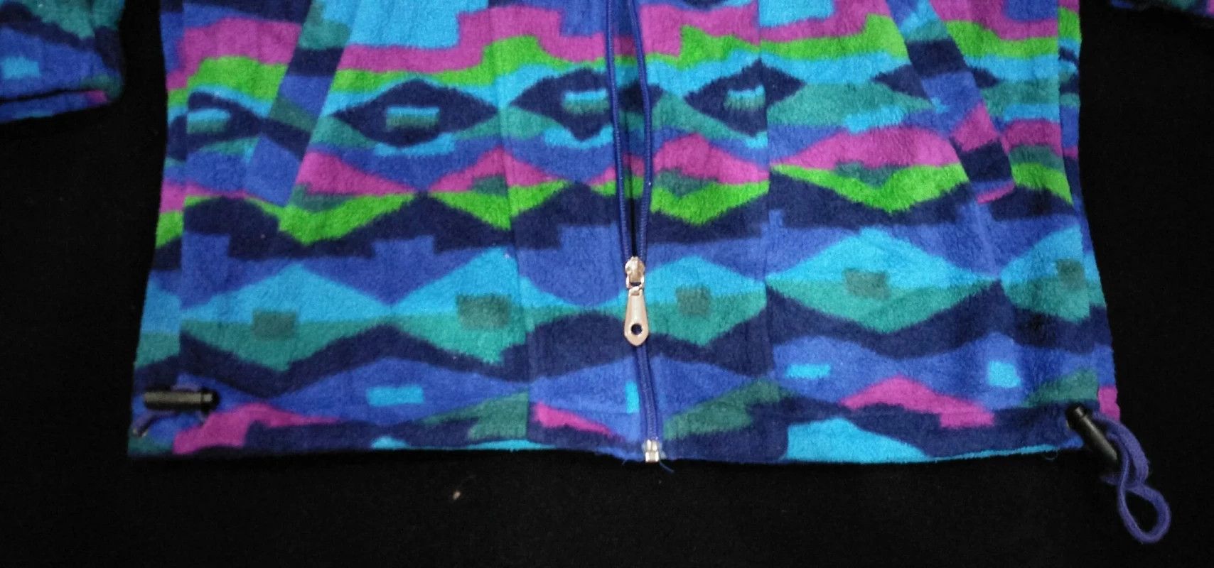 Japanese Brand PHENIX FLEECE MULTICOLOUR ZIPPER WITH HOODIE Size US M / EU 48-50 / 2 - 6 Thumbnail
