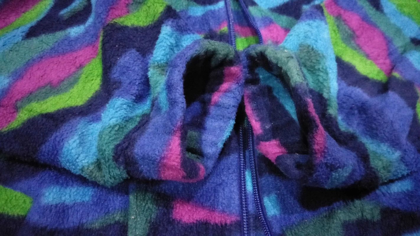 Japanese Brand PHENIX FLEECE MULTICOLOUR ZIPPER WITH HOODIE Size US M / EU 48-50 / 2 - 7 Thumbnail