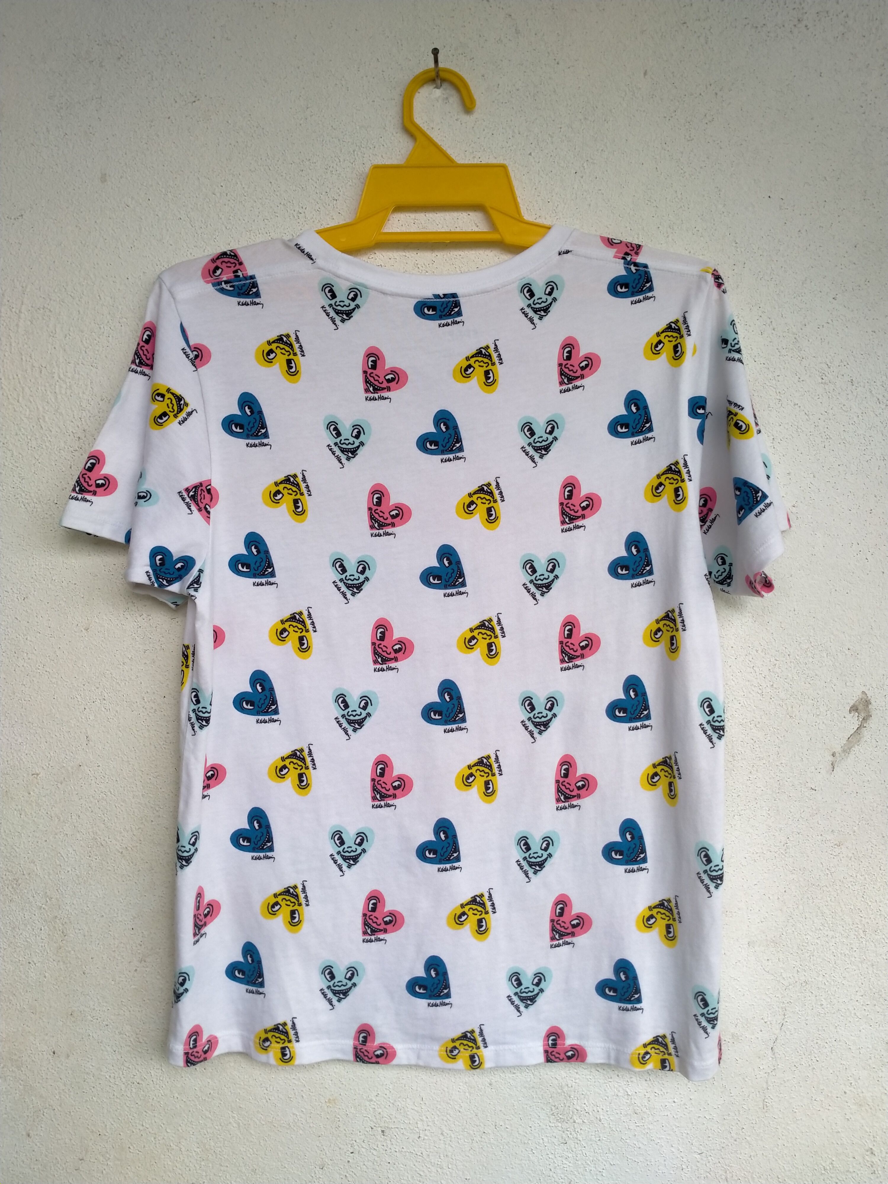 Japanese Brand × Keith Haring × Uniqlo Keith Haring X Uniqlo Overprint tee - woman Size L / US 10 / IT 46 - 3 Thumbnail