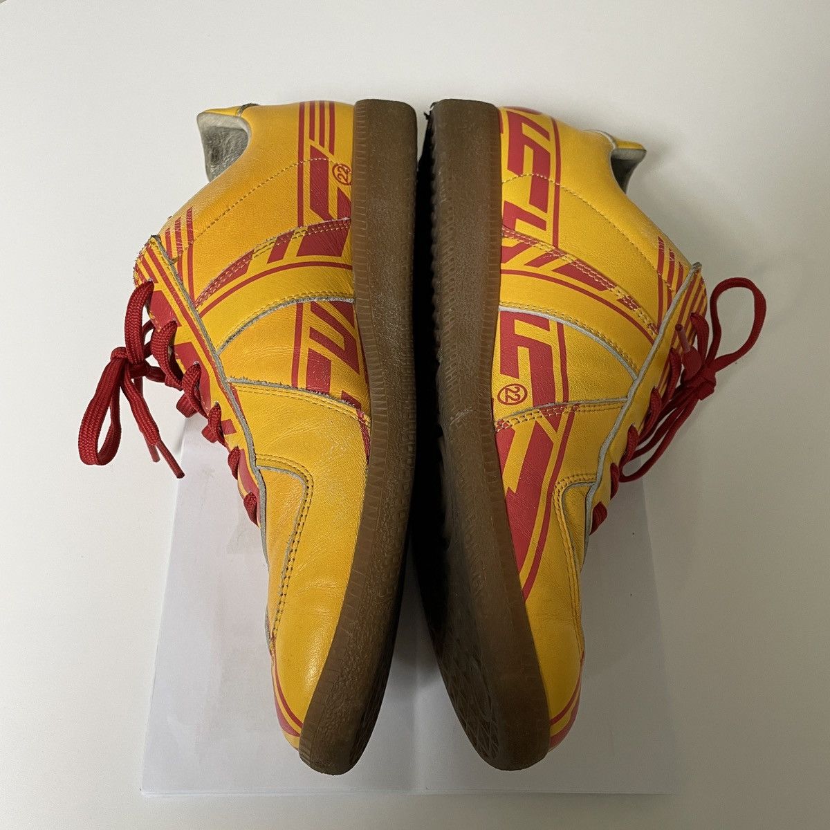 Maison Margiela Grail! Edition of Japan DHL collaboration replica sneakers Size US 10 / EU 43 - 3 Thumbnail