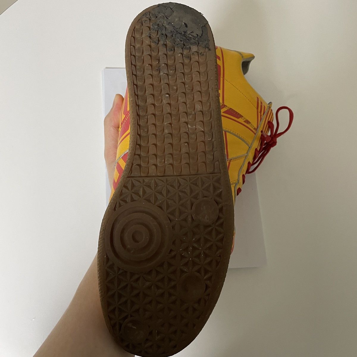 Maison Margiela Grail! Edition of Japan DHL collaboration replica sneakers Size US 10 / EU 43 - 8 Thumbnail