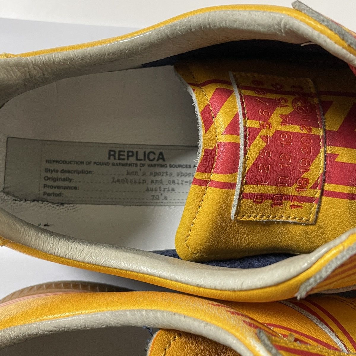 Maison Margiela Grail! Edition of Japan DHL collaboration replica sneakers Size US 10 / EU 43 - 4 Thumbnail