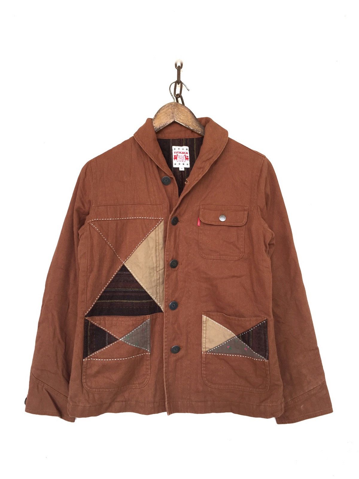 Japanese Brand × Vintage Vintage Titicaca Patchwork Jacket Size US M / EU 48-50 / 2 - 1 Thumbnail
