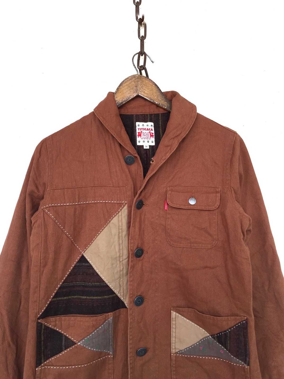 Japanese Brand × Vintage Vintage Titicaca Patchwork Jacket Size US M / EU 48-50 / 2 - 4 Thumbnail