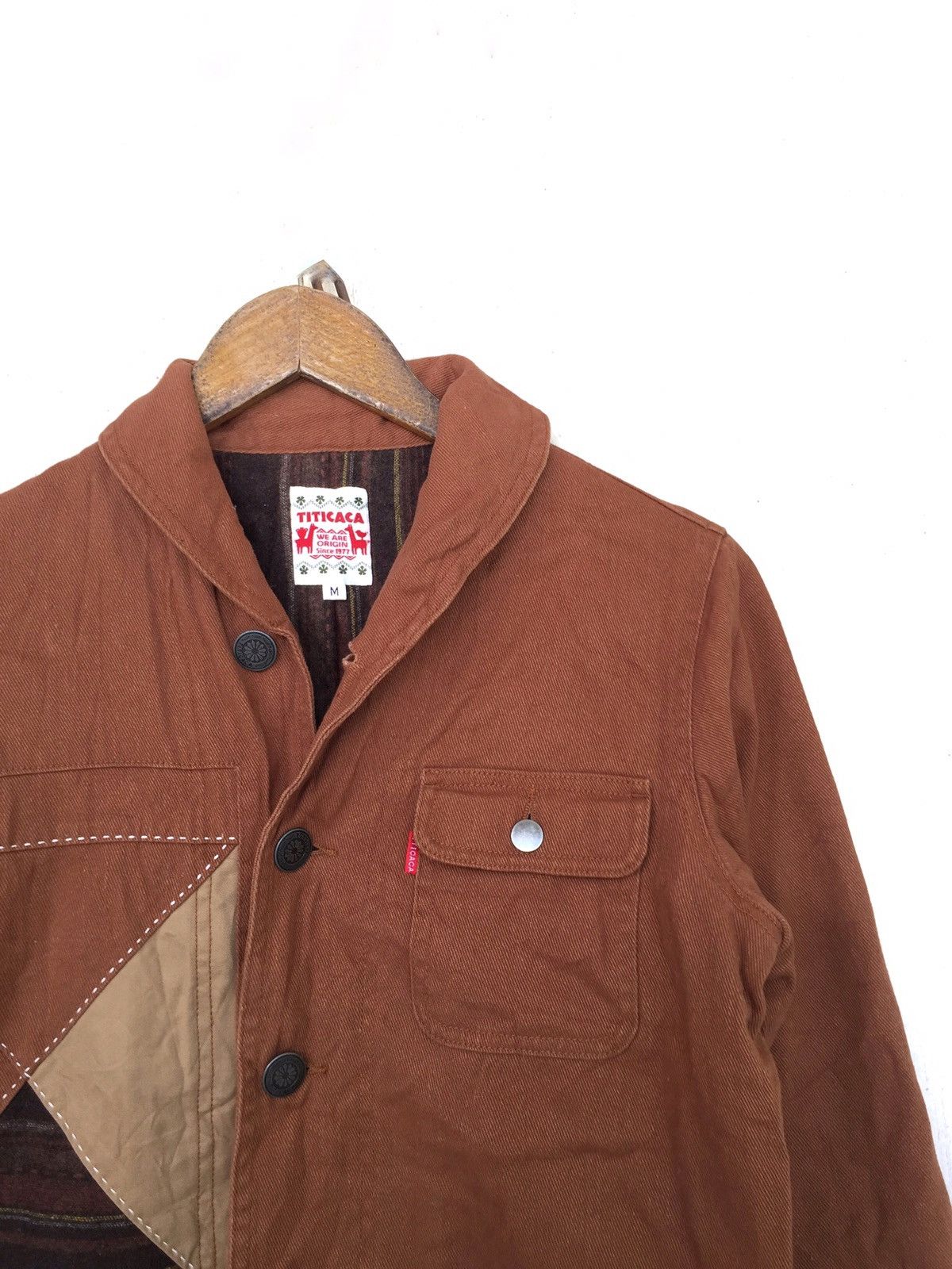 Japanese Brand × Vintage Vintage Titicaca Patchwork Jacket Size US M / EU 48-50 / 2 - 5 Thumbnail