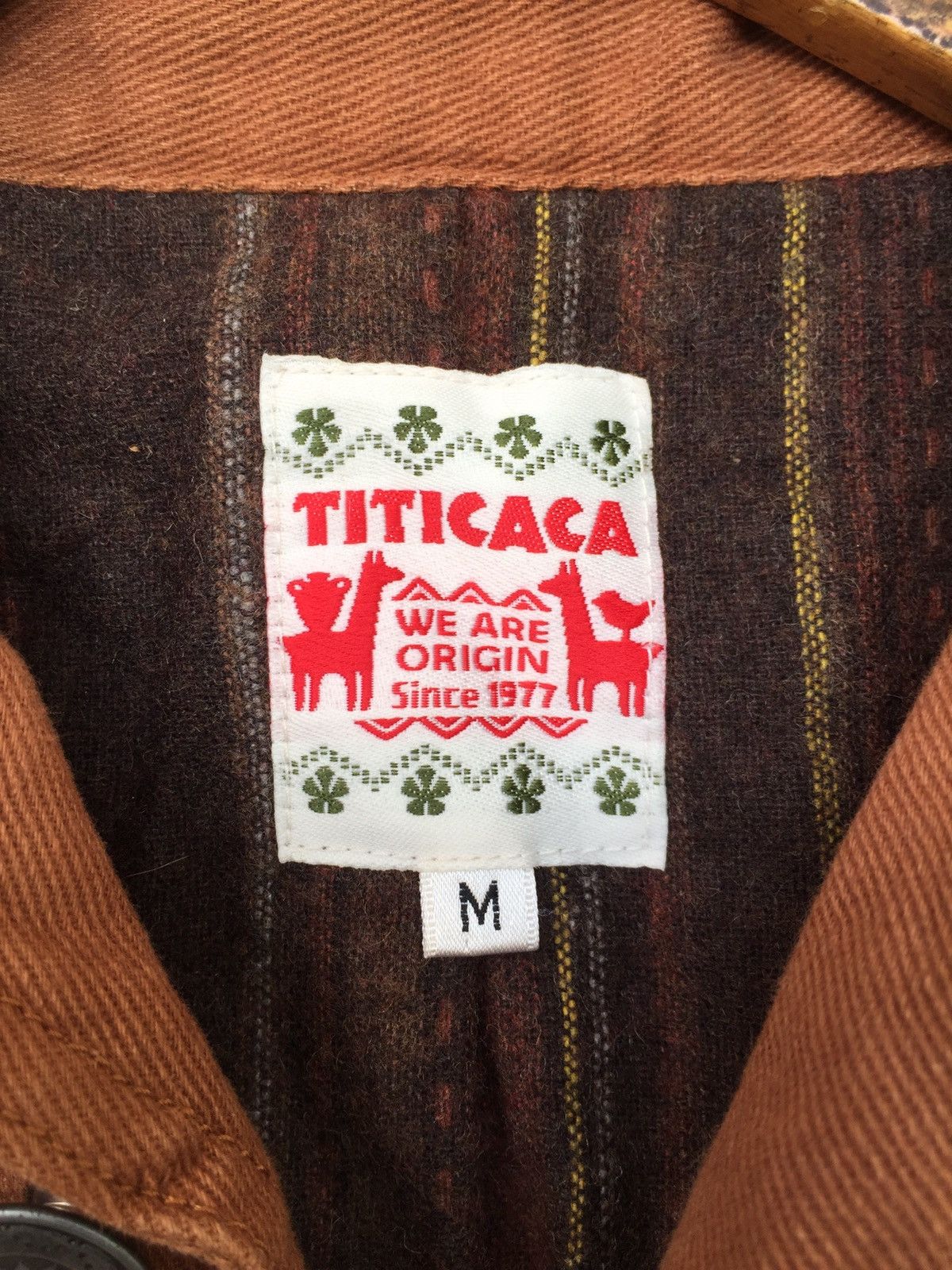Japanese Brand × Vintage Vintage Titicaca Patchwork Jacket Size US M / EU 48-50 / 2 - 6 Thumbnail