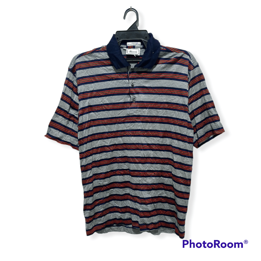 Harrods Harrods Stripe polo shirt Size US M / EU 48-50 / 2 - 1 Thumbnail