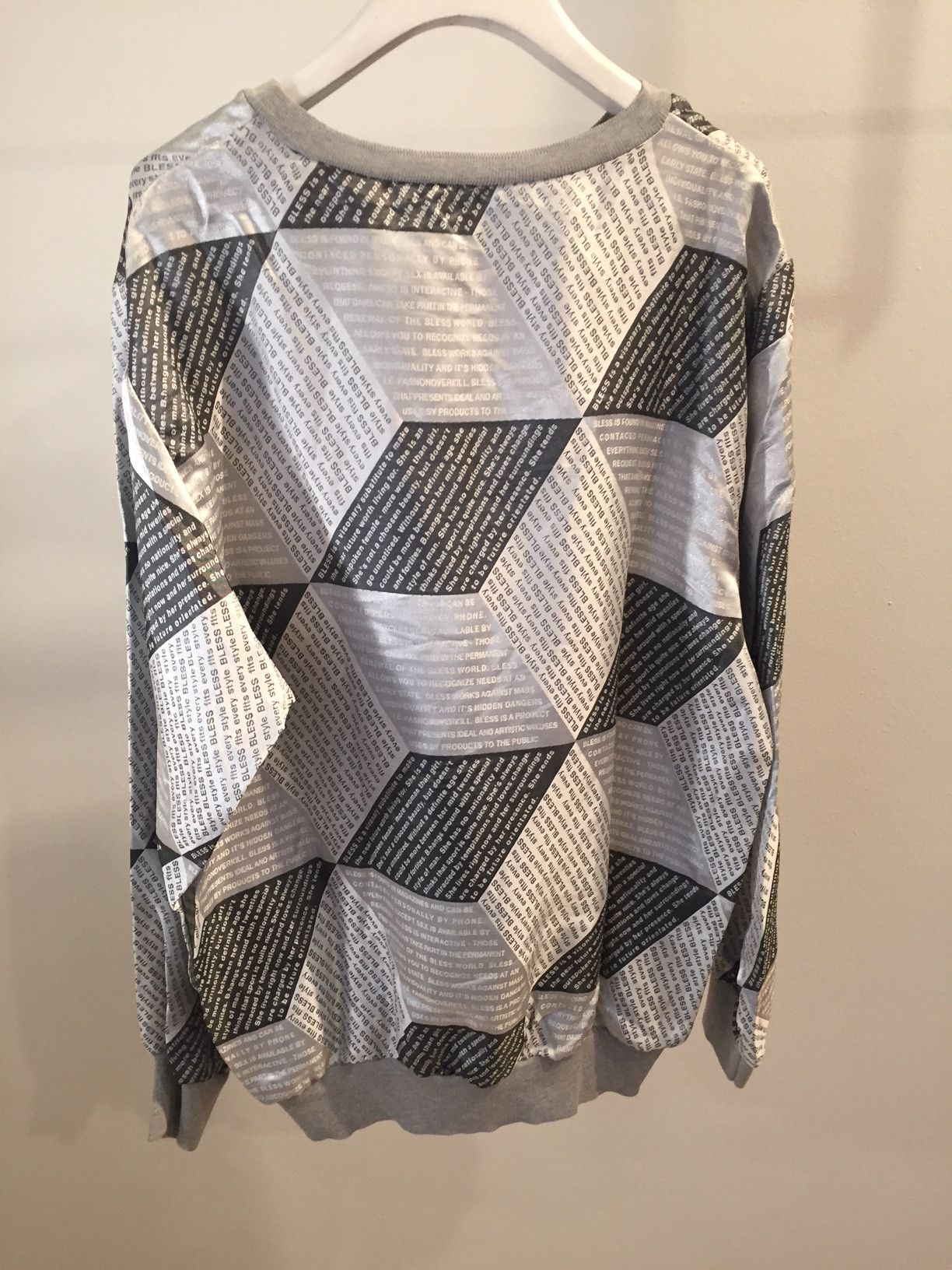 Bless Bless satin sweatshirt Size US M / EU 48-50 / 2 - 2 Thumbnail