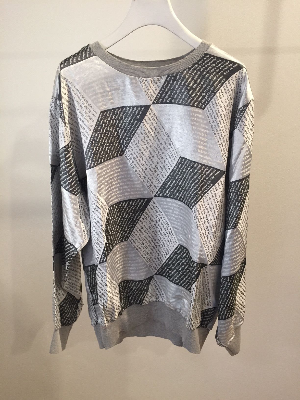 Bless Bless satin sweatshirt Size US M / EU 48-50 / 2 - 1 Thumbnail