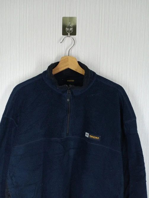 Nautica × Vintage Vintage Nautica Competition Quarter Zipper Fleece Size US L / EU 52-54 / 3 - 3 Thumbnail