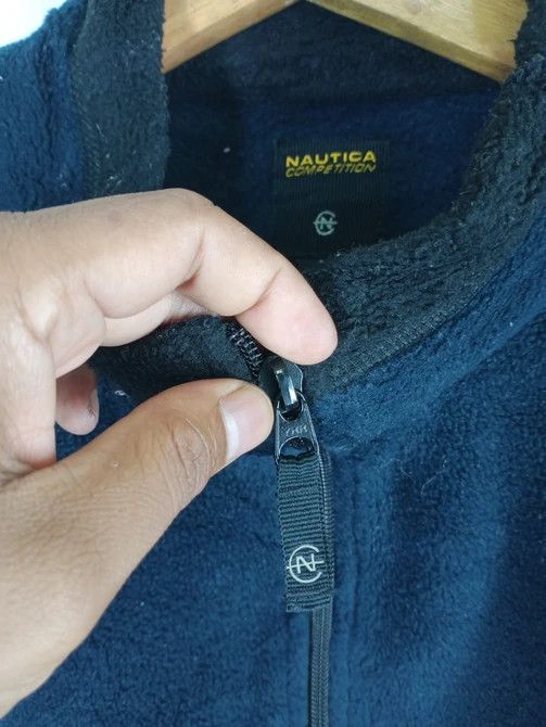 Nautica × Vintage Vintage Nautica Competition Quarter Zipper Fleece Size US L / EU 52-54 / 3 - 6 Thumbnail