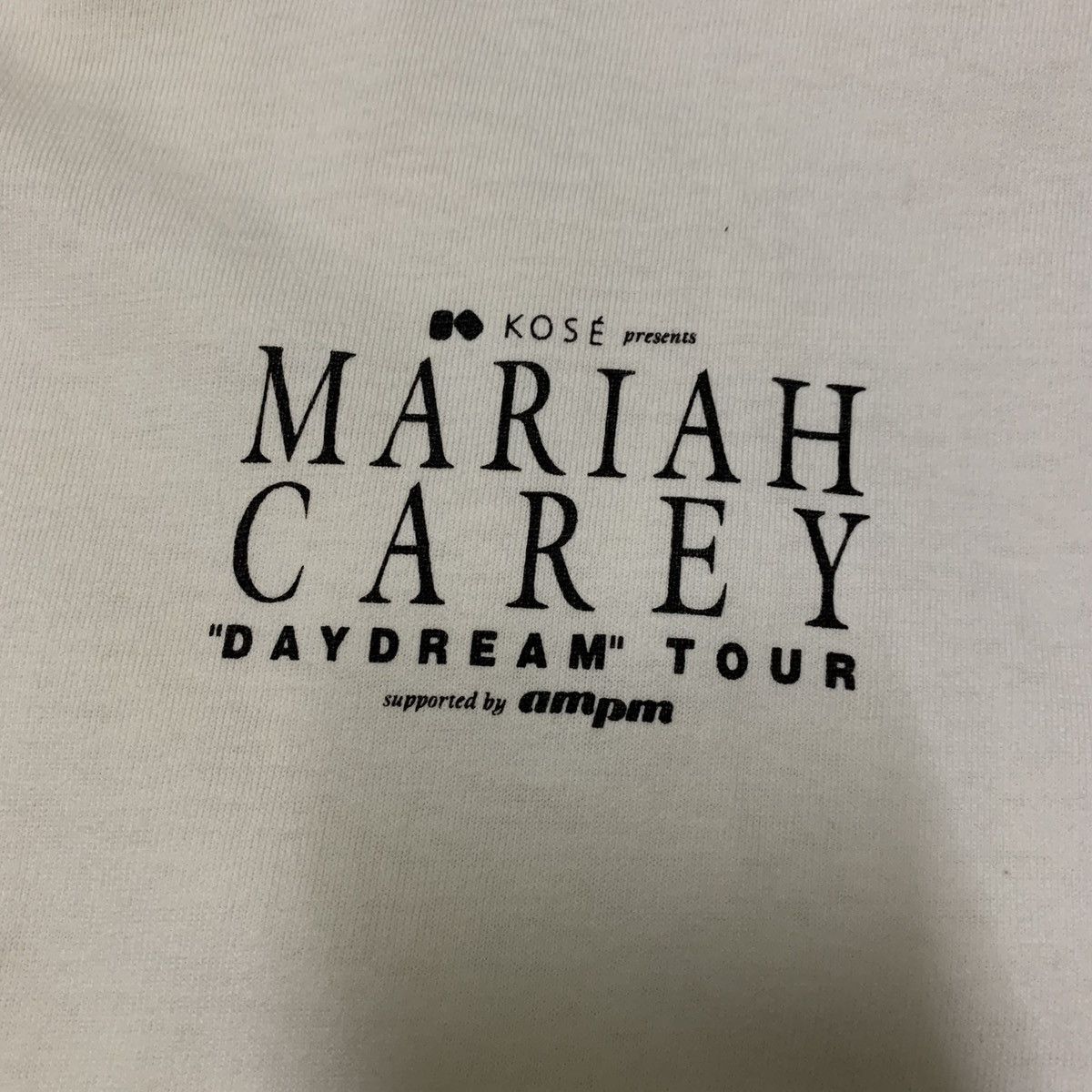 Band Tees × Fruit Of The Loom × Vintage Vintage 90s Mariah Carey Day Dream World Tour 1996 T Shirt Size US L / EU 52-54 / 3 - 3 Thumbnail