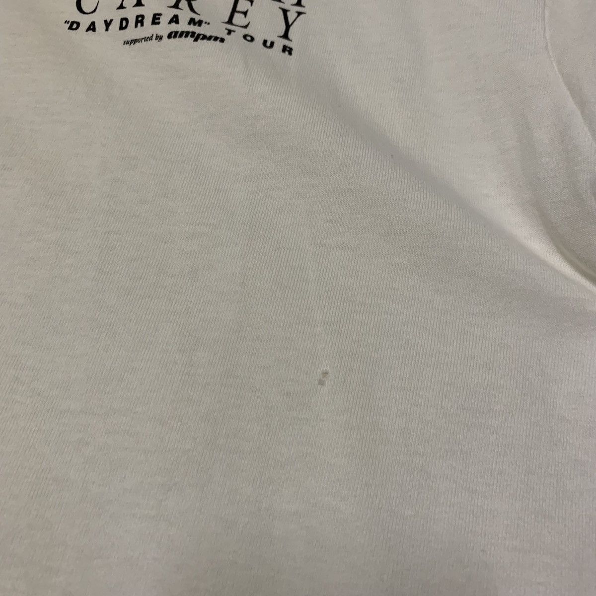 Band Tees × Fruit Of The Loom × Vintage Vintage 90s Mariah Carey Day Dream World Tour 1996 T Shirt Size US L / EU 52-54 / 3 - 4 Thumbnail