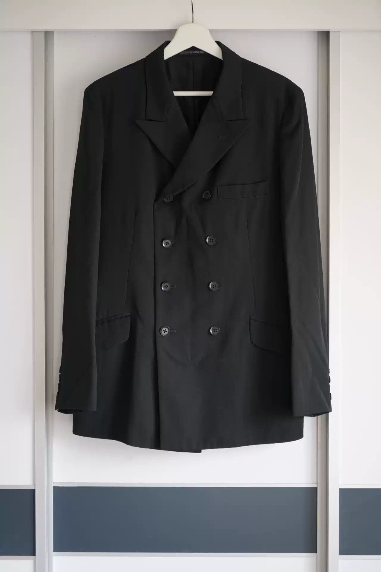 Yohji Yamamoto 14aw Wolf Zip Button-up Suit