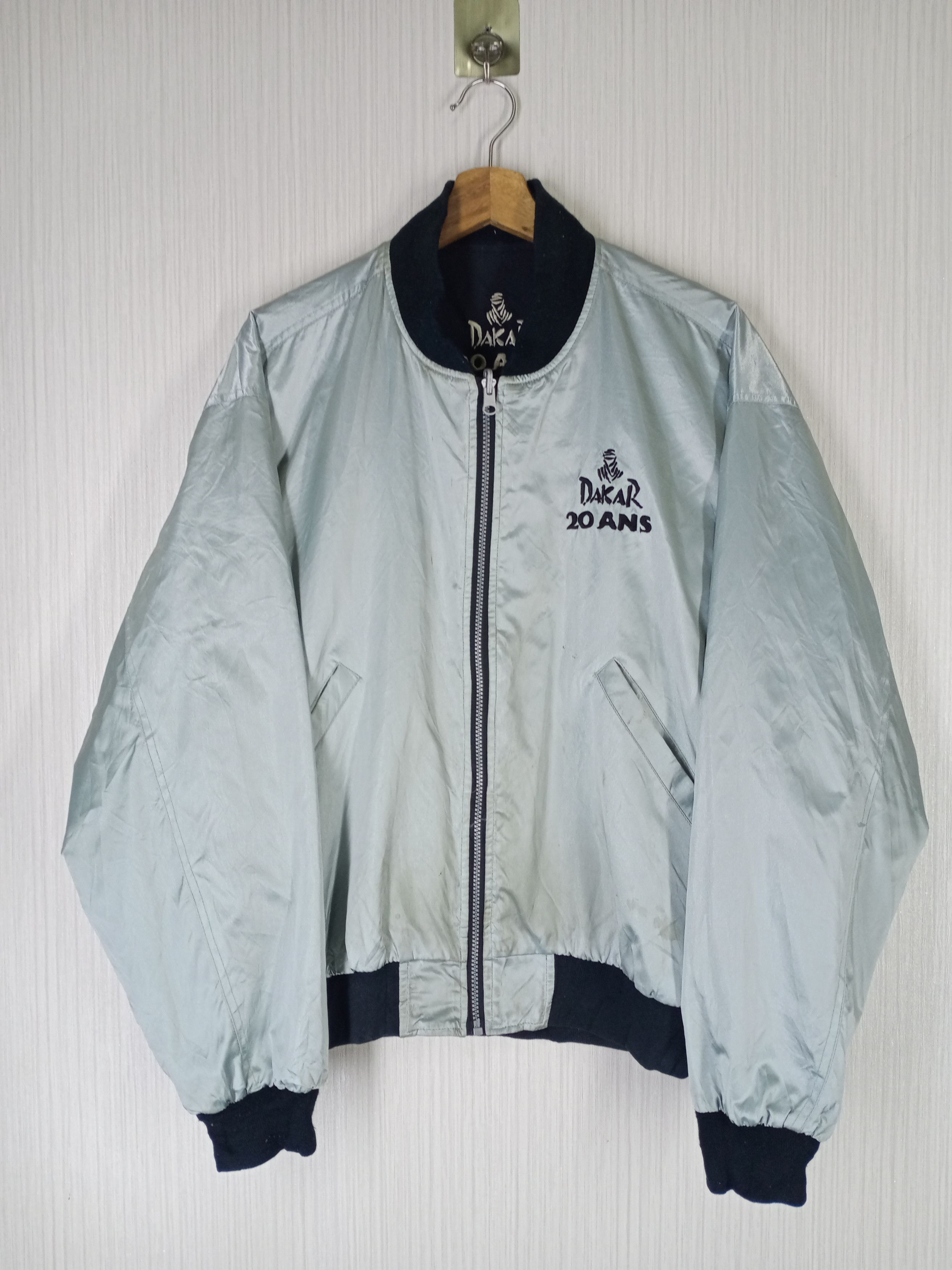 Sports Specialties 1998 Paris Dakar Team Mitsubishi Ralliart Reversible Jacket Size US L / EU 52-54 / 3 - 4 Thumbnail